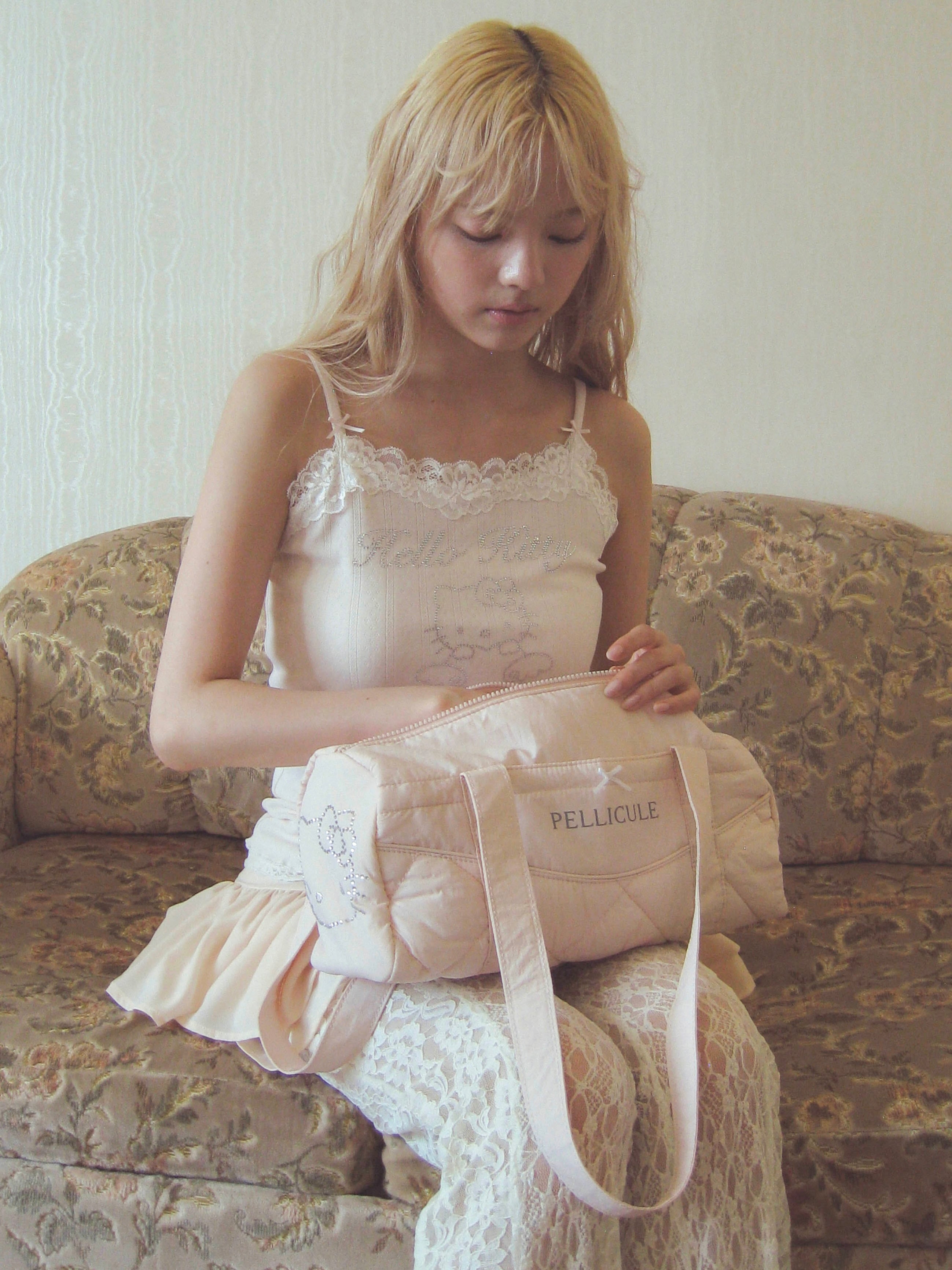 バッグ PELLICULE pc agkitty quiltingbag pc agkitty quiltingbag｜PELLICULE | ぺリキュール