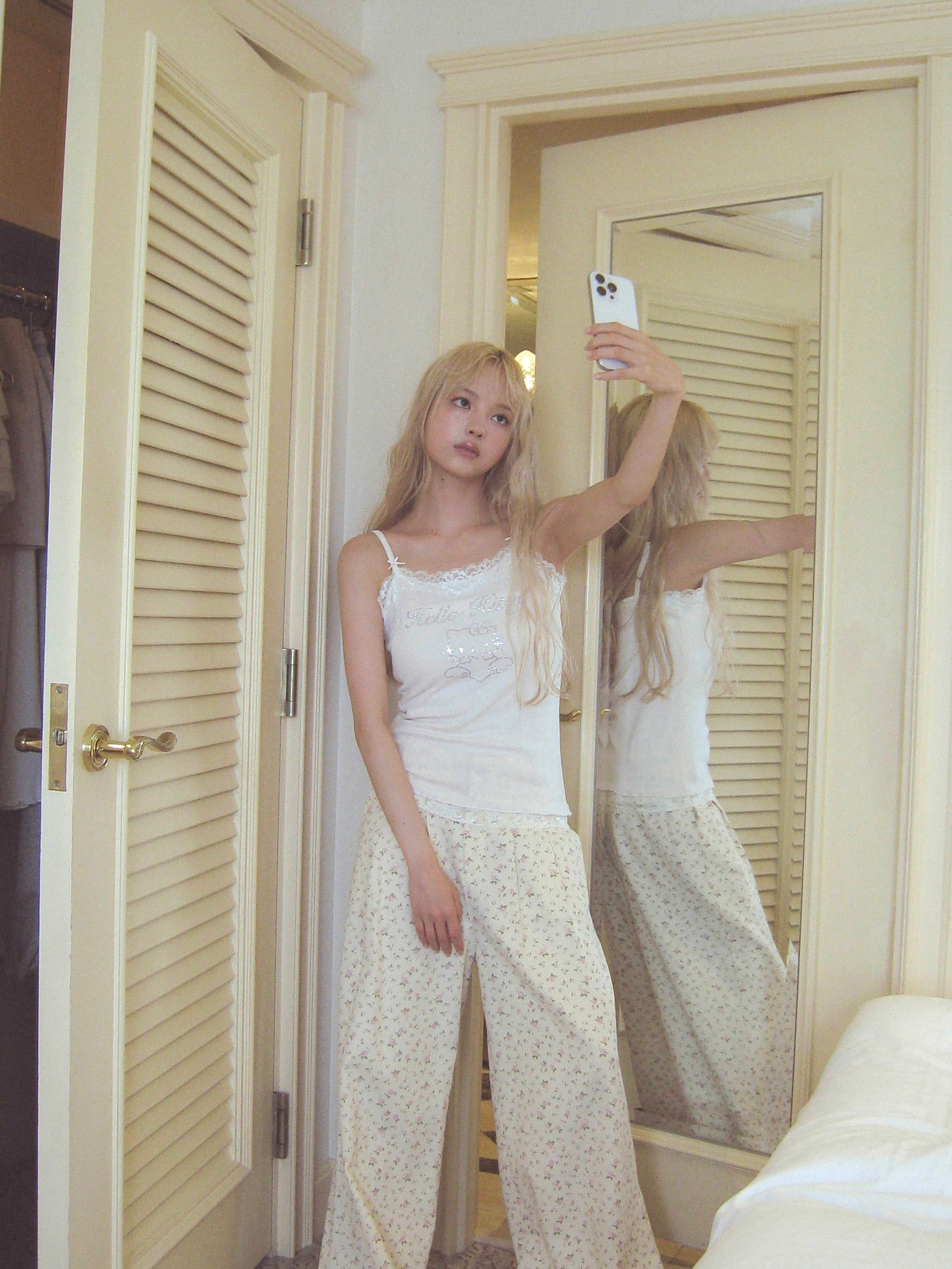 pellicule ペリキュール rose memento pants rose memento pants｜PELLICULE | ぺリキュール