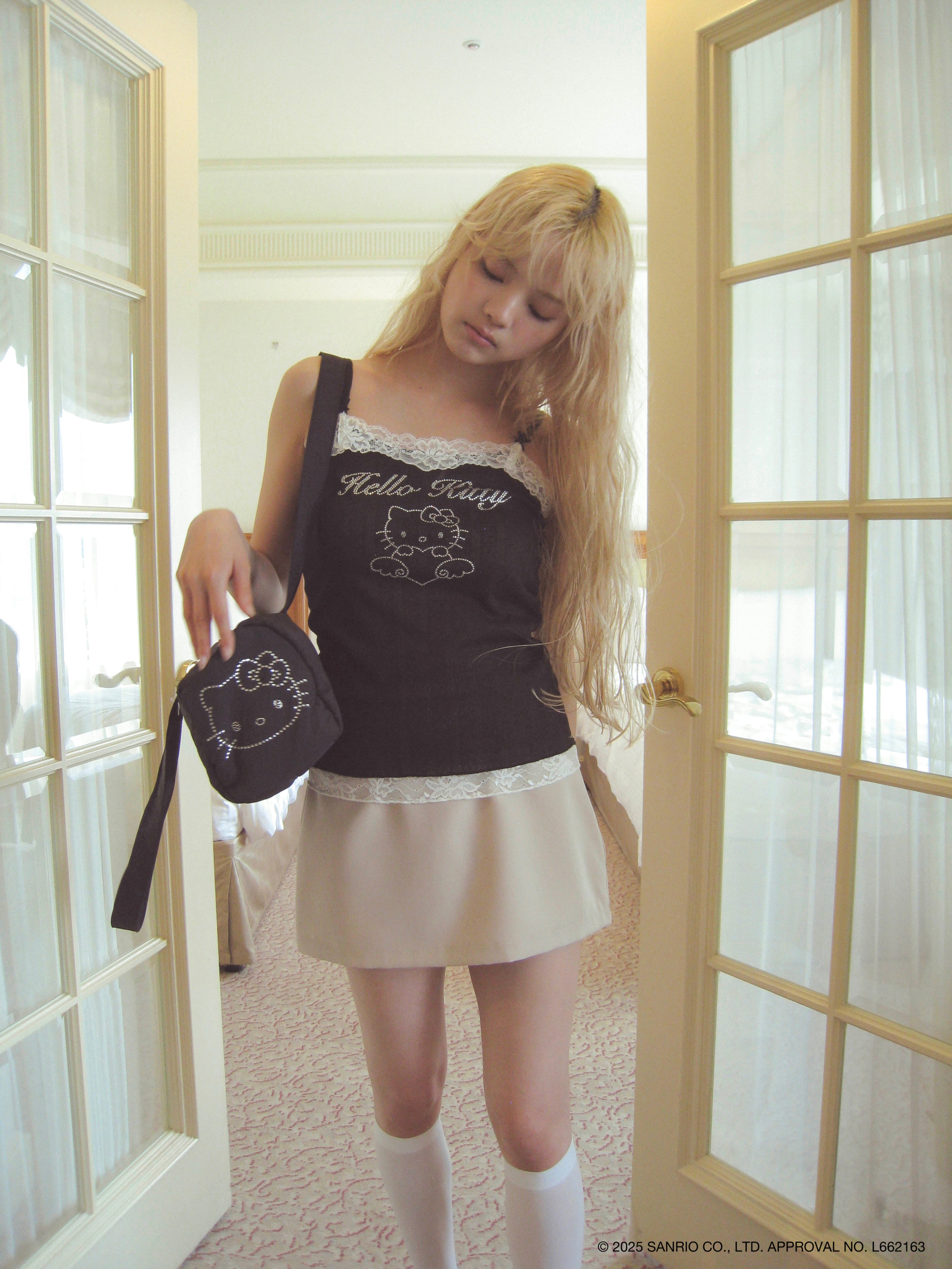 バッグ PELLICULE pc agkitty quiltingbag black pc agkitty quiltingbag｜PELLICULE | ぺリキュール