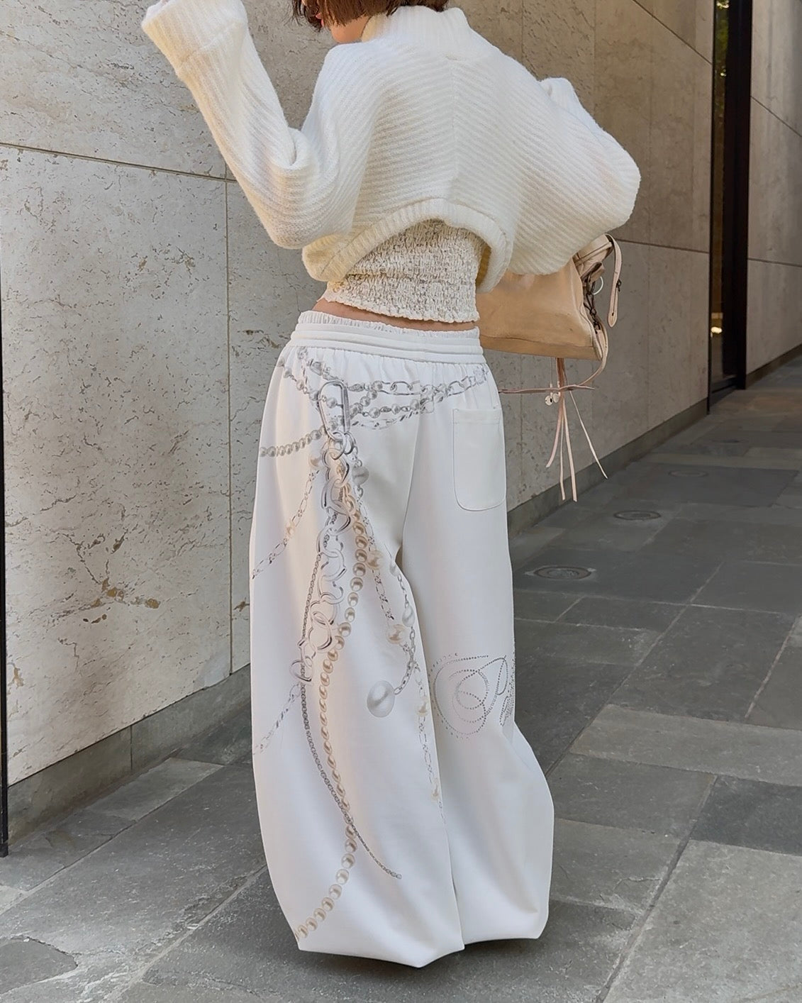 icon artgram sweat pants｜PELLICULE | ぺリキュール