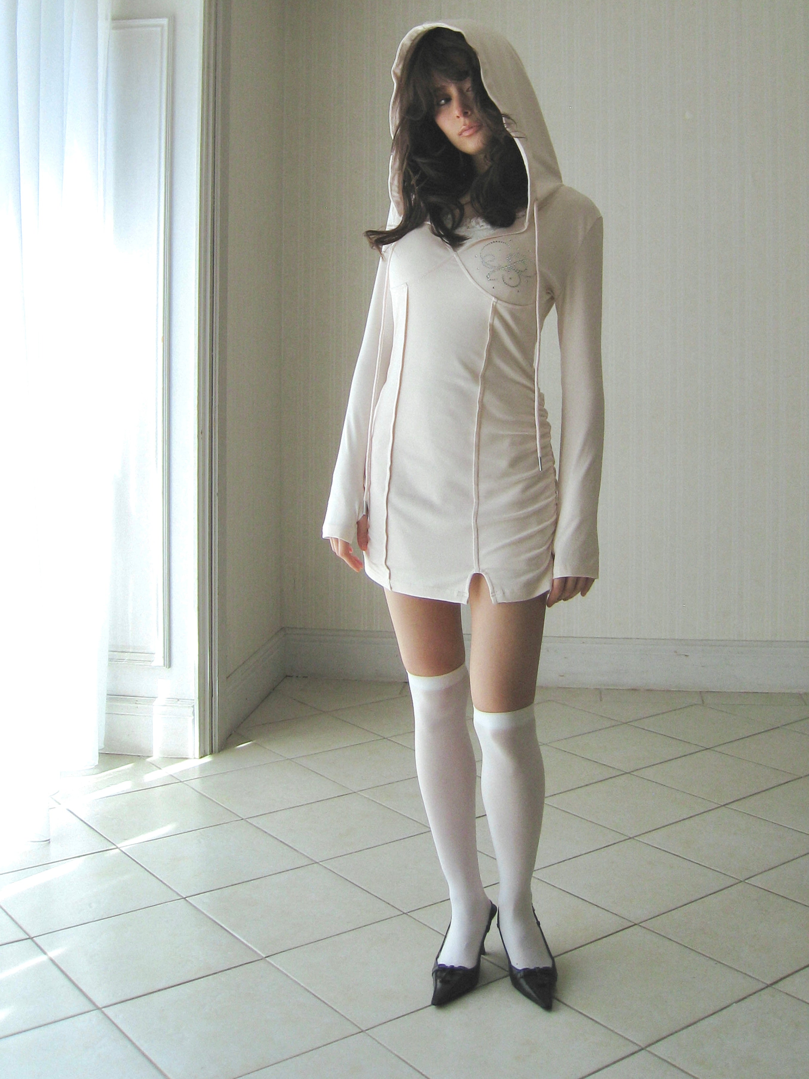 loose hoodie op