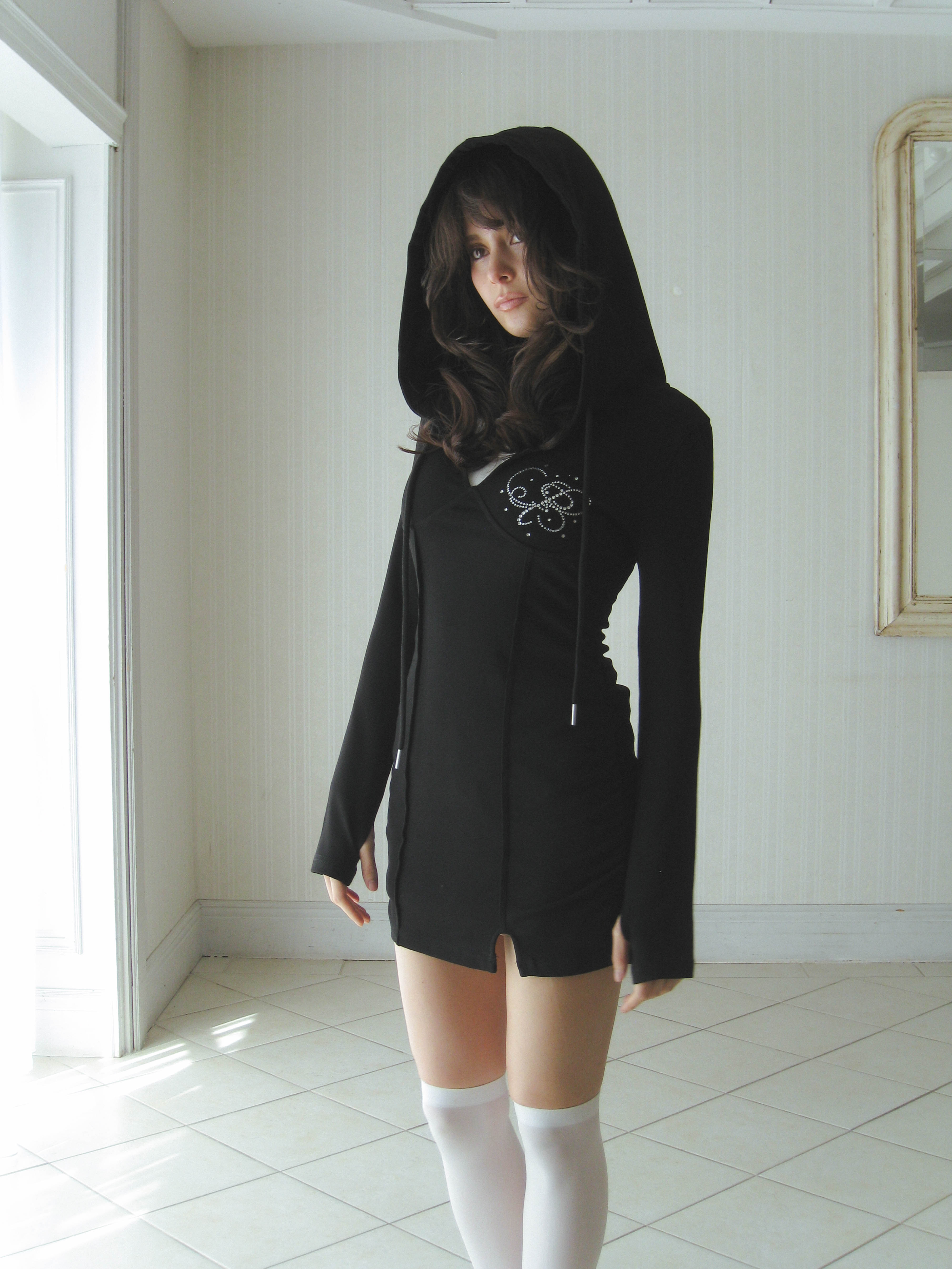 loose hoodie op