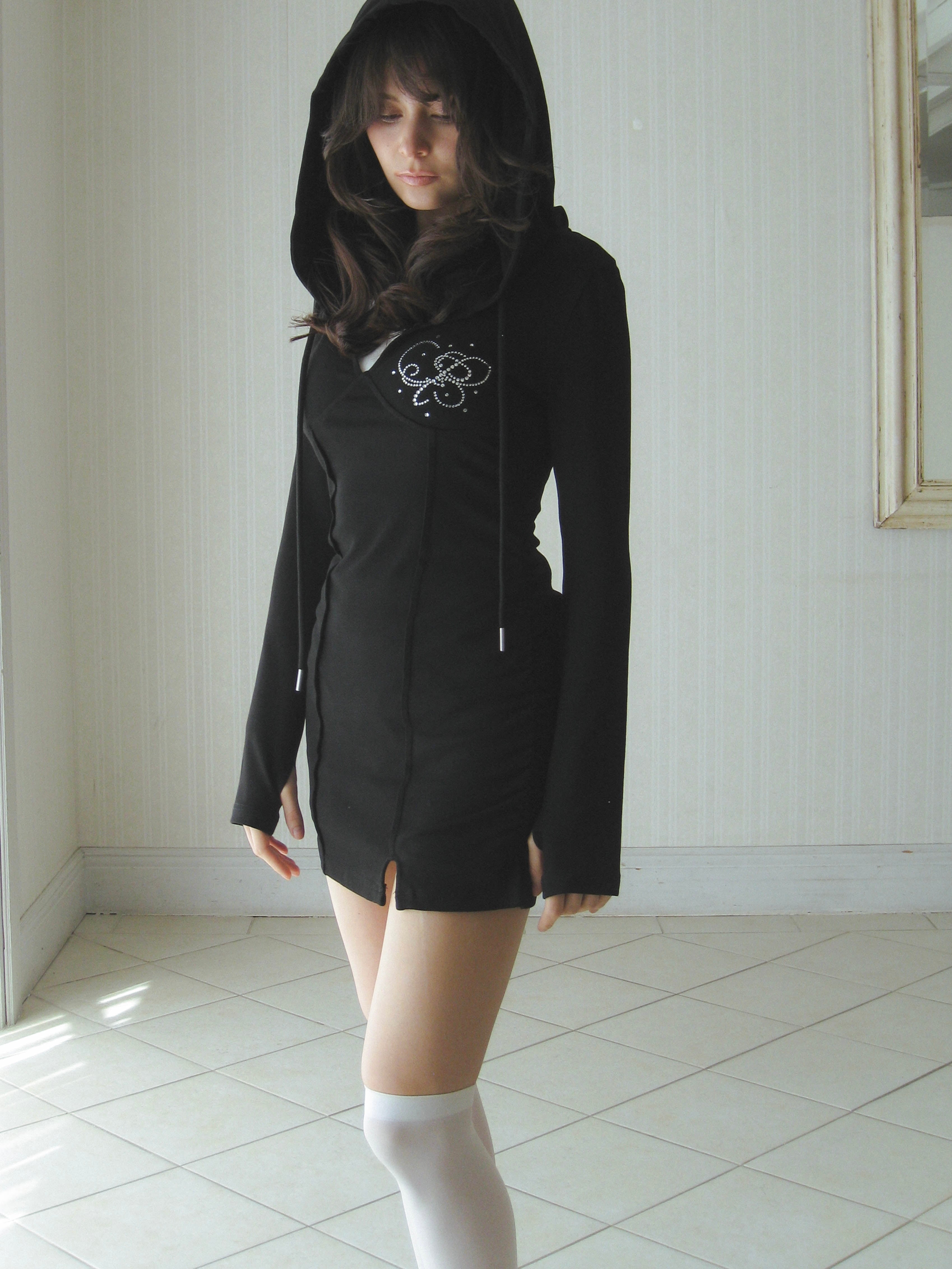 loose hoodie op