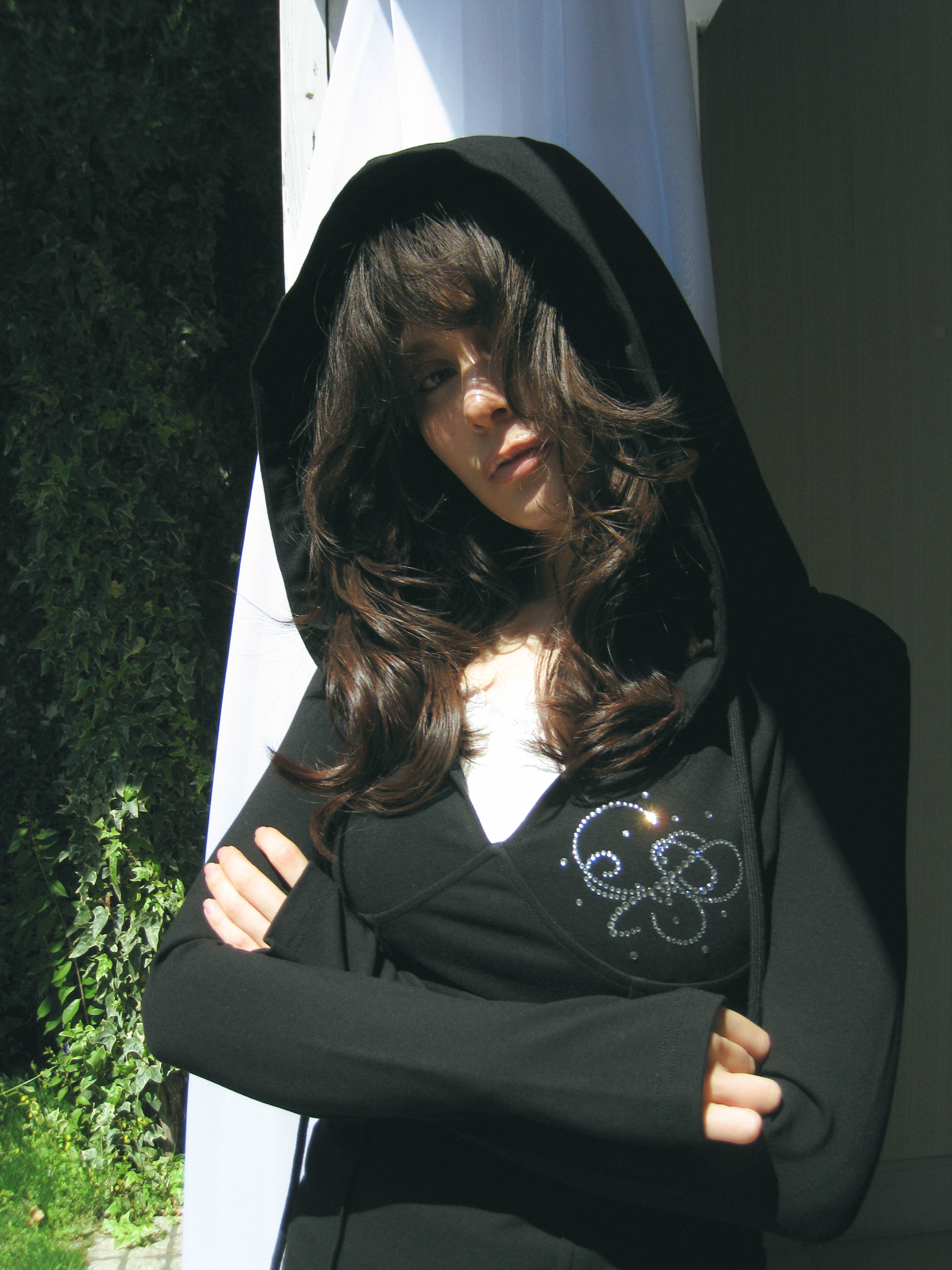 loose hoodie op