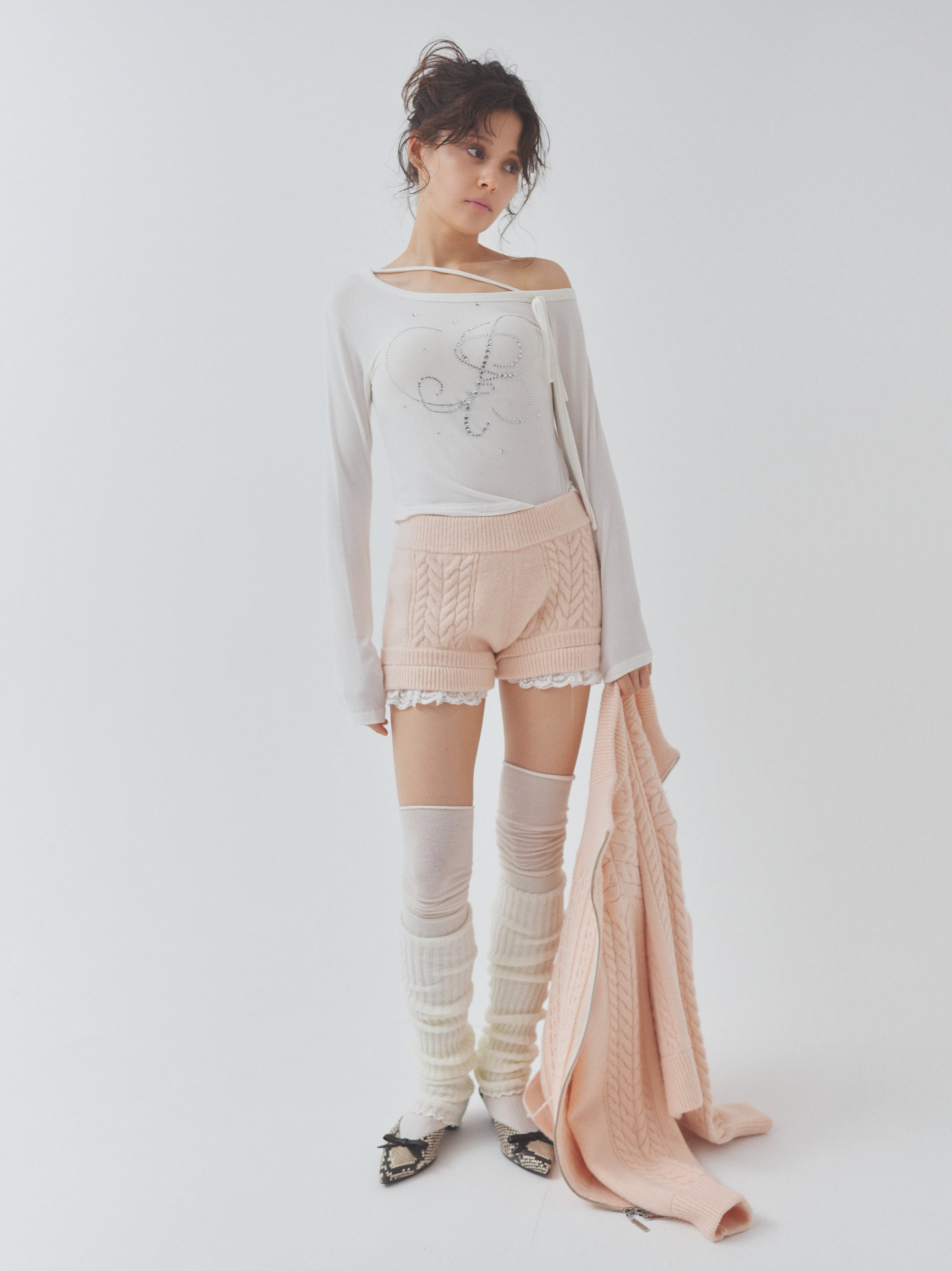 candyfloss knit pants
