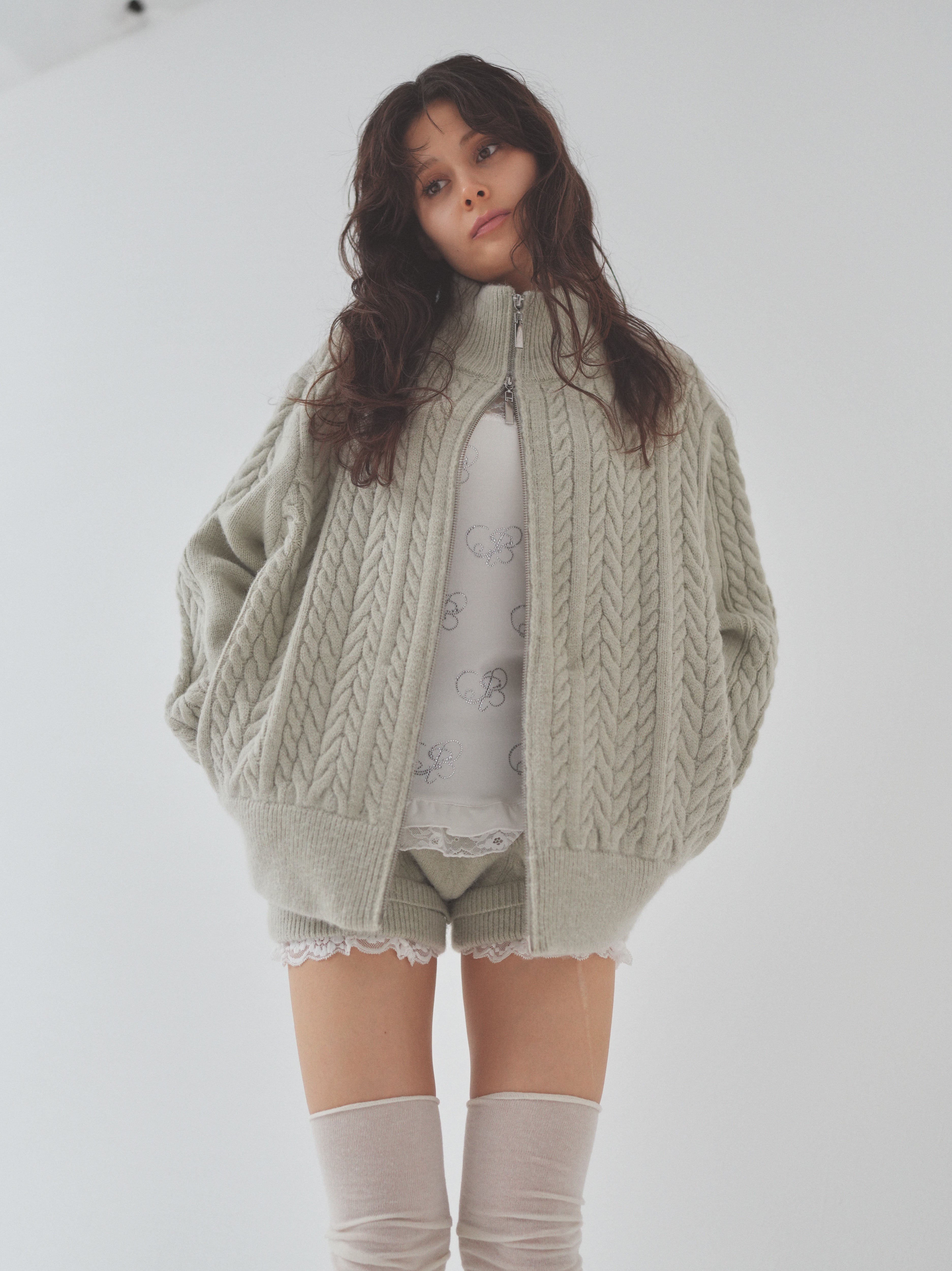 pellicule キャンディフロスニット ピンク _ 01.23 tue 20:00 new arrivals🖤 loose forme choker knit pink only