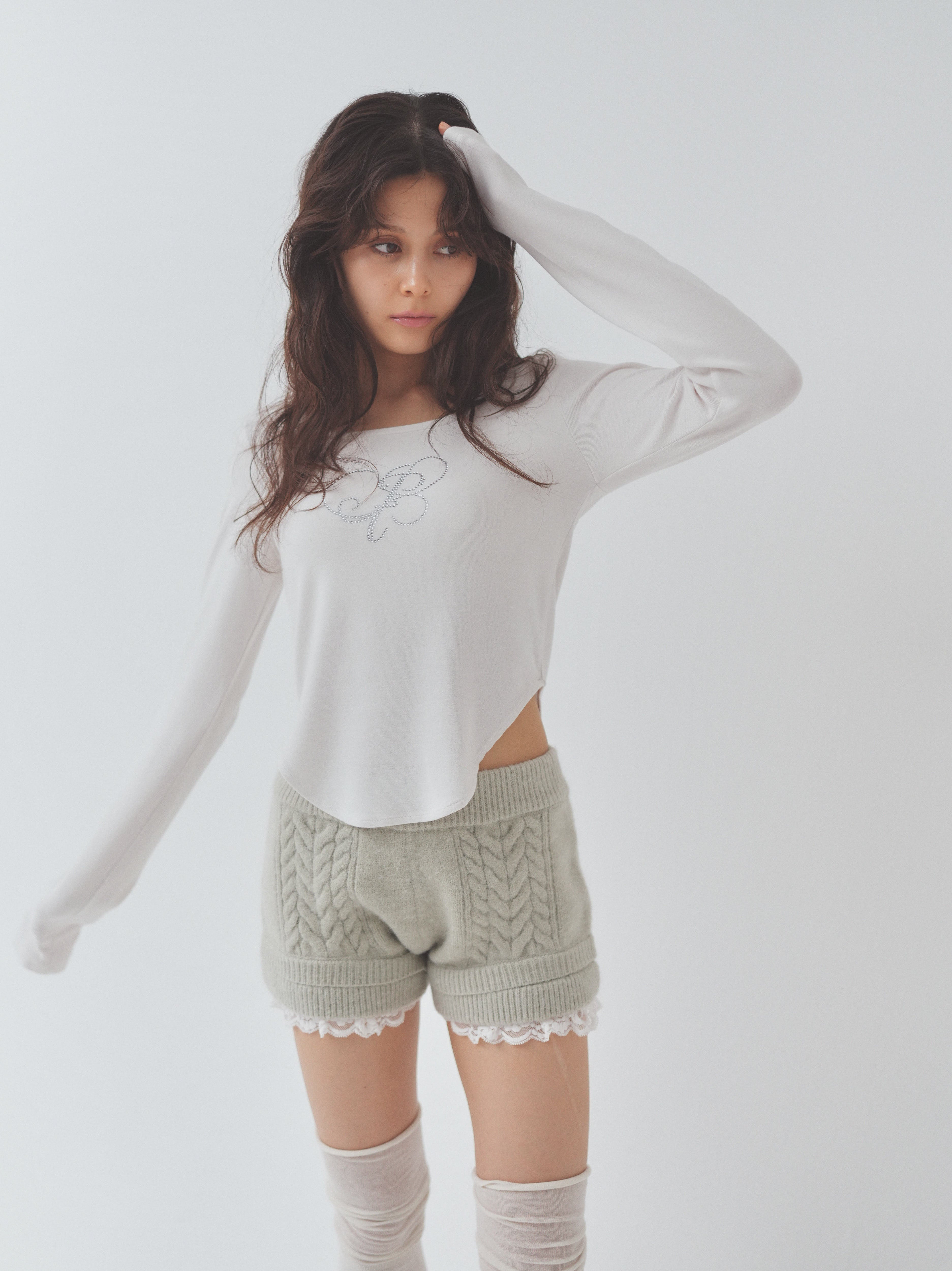 candyfloss knit pants