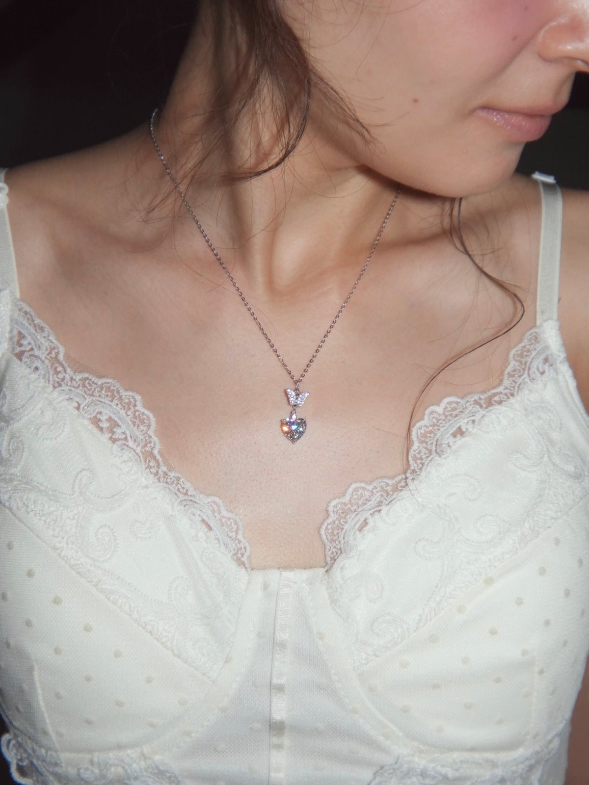 [925silver] mettre en valeur necklace