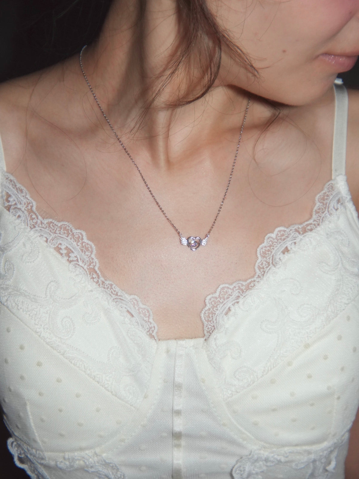 [925silver] mettre en valeur necklace