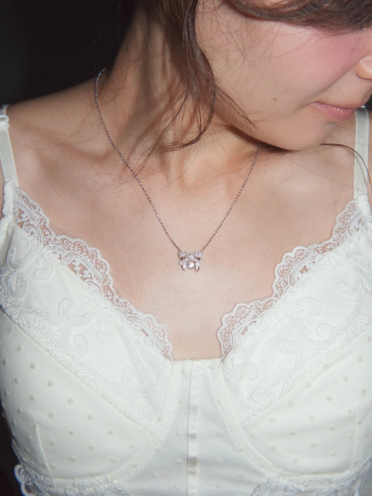 [925silver] mettre en valeur necklace