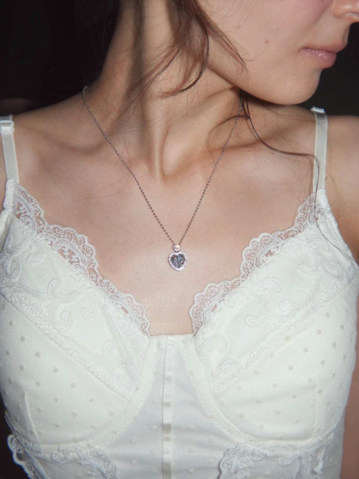 [925silver] mettre en valeur necklace