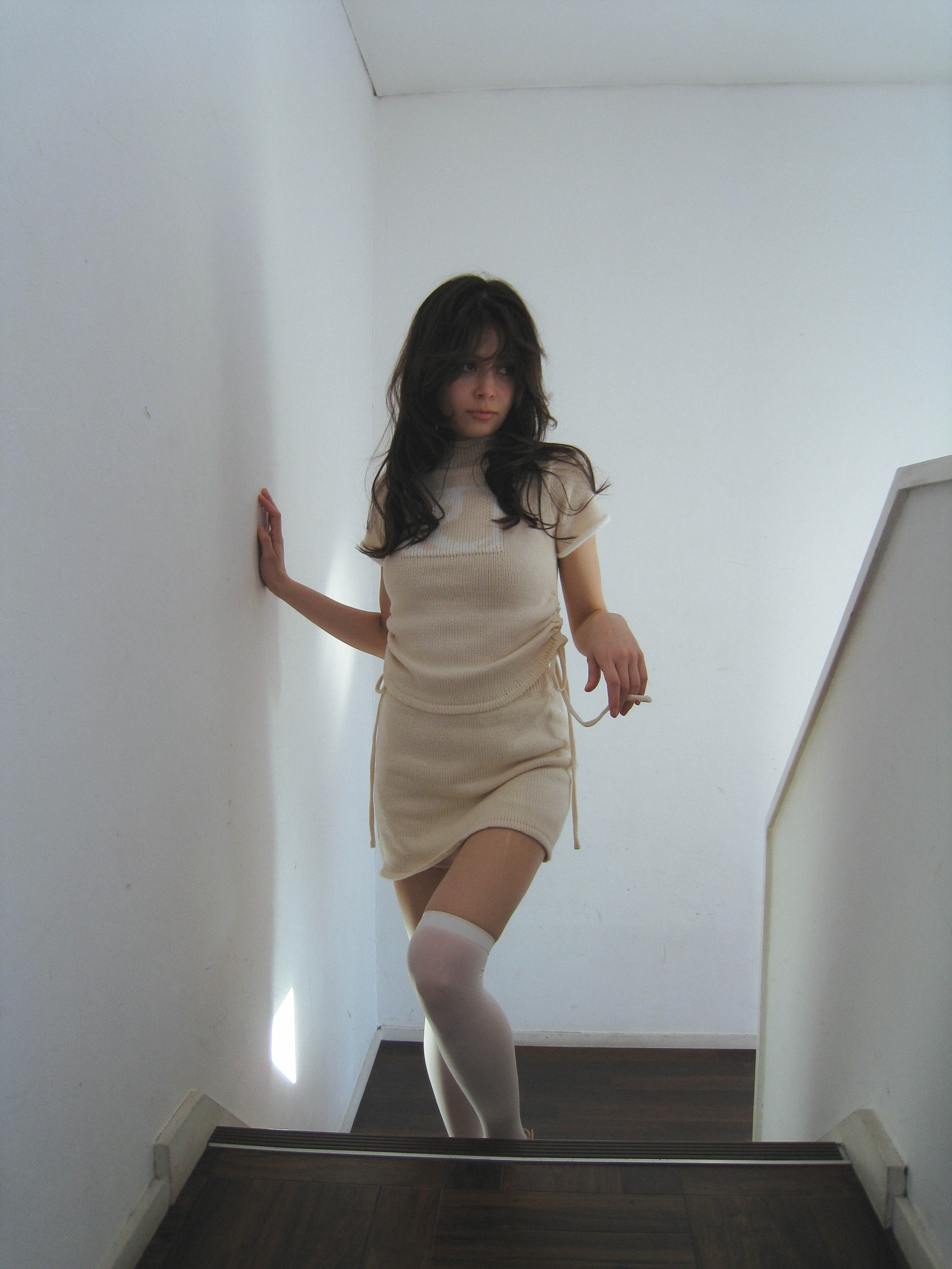 emblem knit set up｜PELLICULE | ぺリキュール