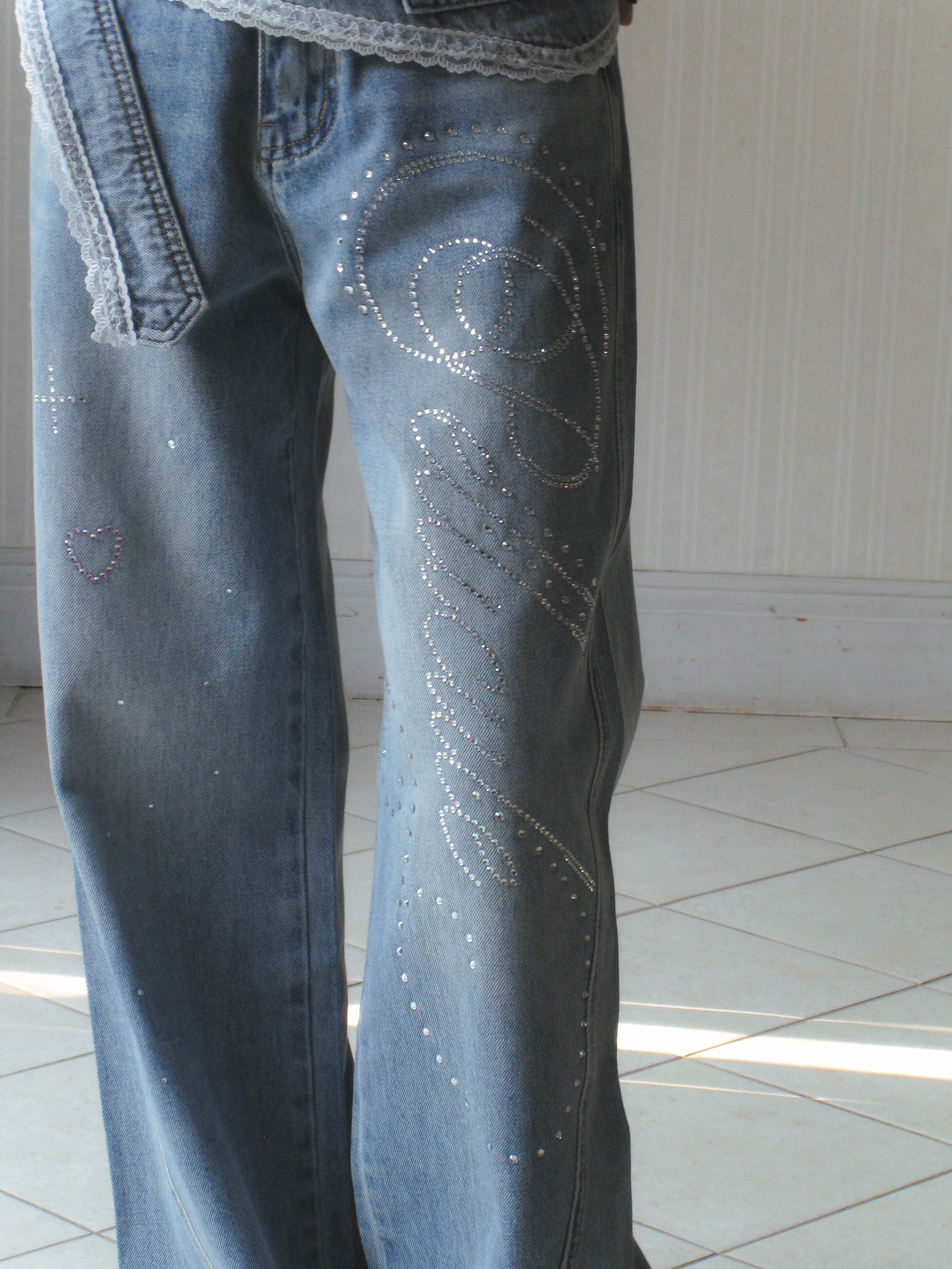 【4/27発送】lacybelt motif denim