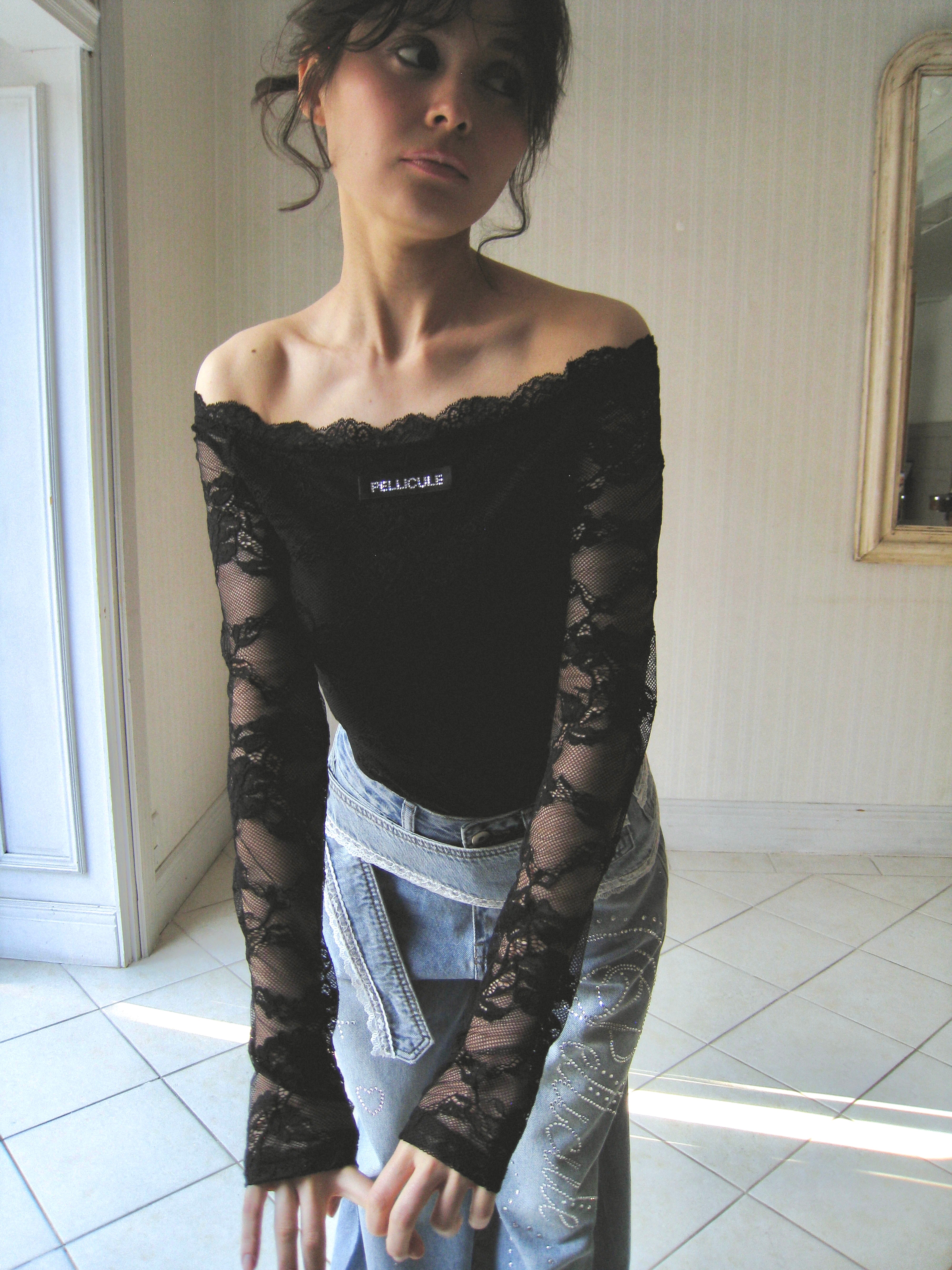 lacyskin bodysuit｜PELLICULE | ぺリキュール