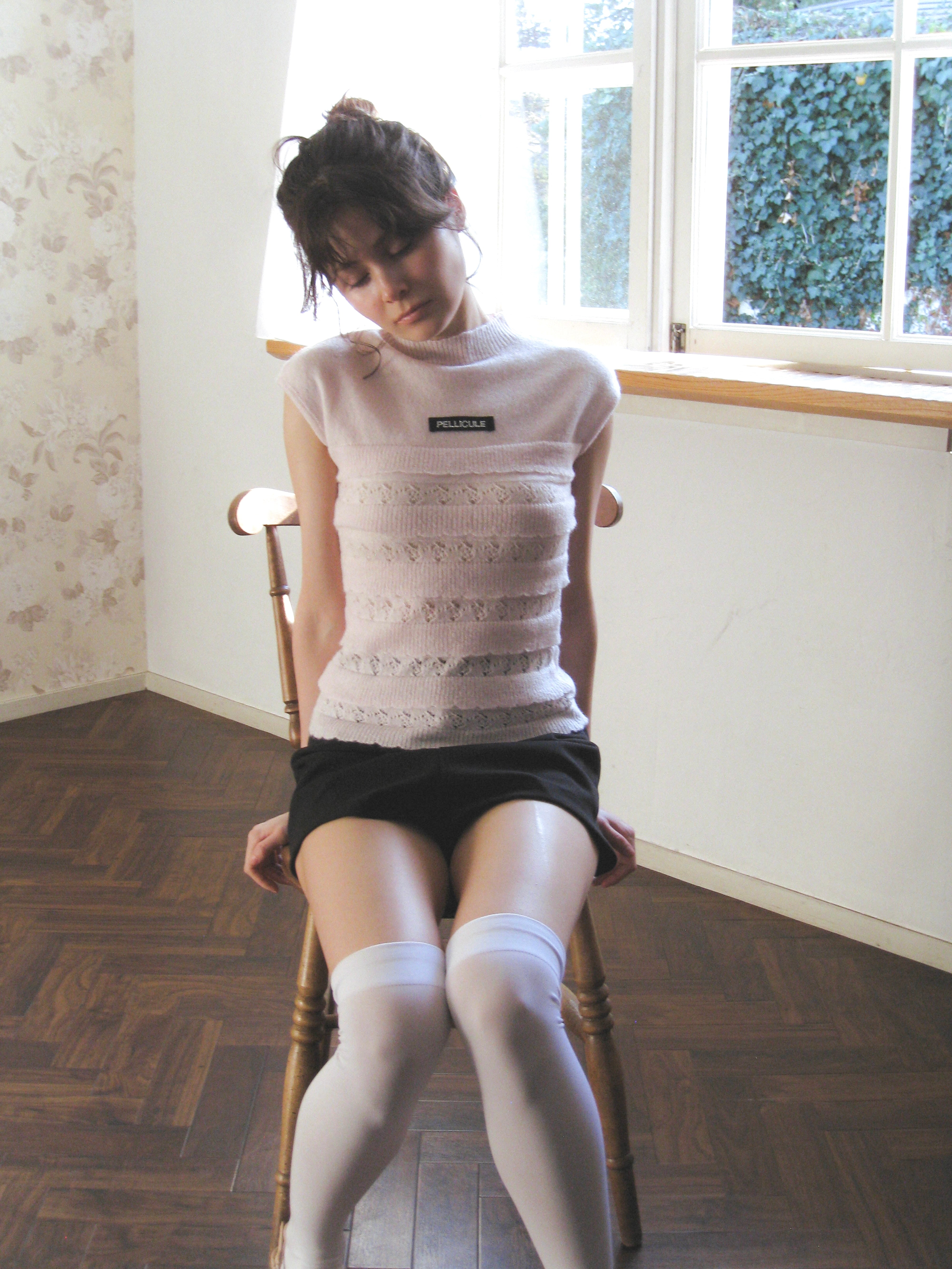 トップス PELLICULE babyrose knit pink babyrose knit｜PELLICULE | ぺリキュール