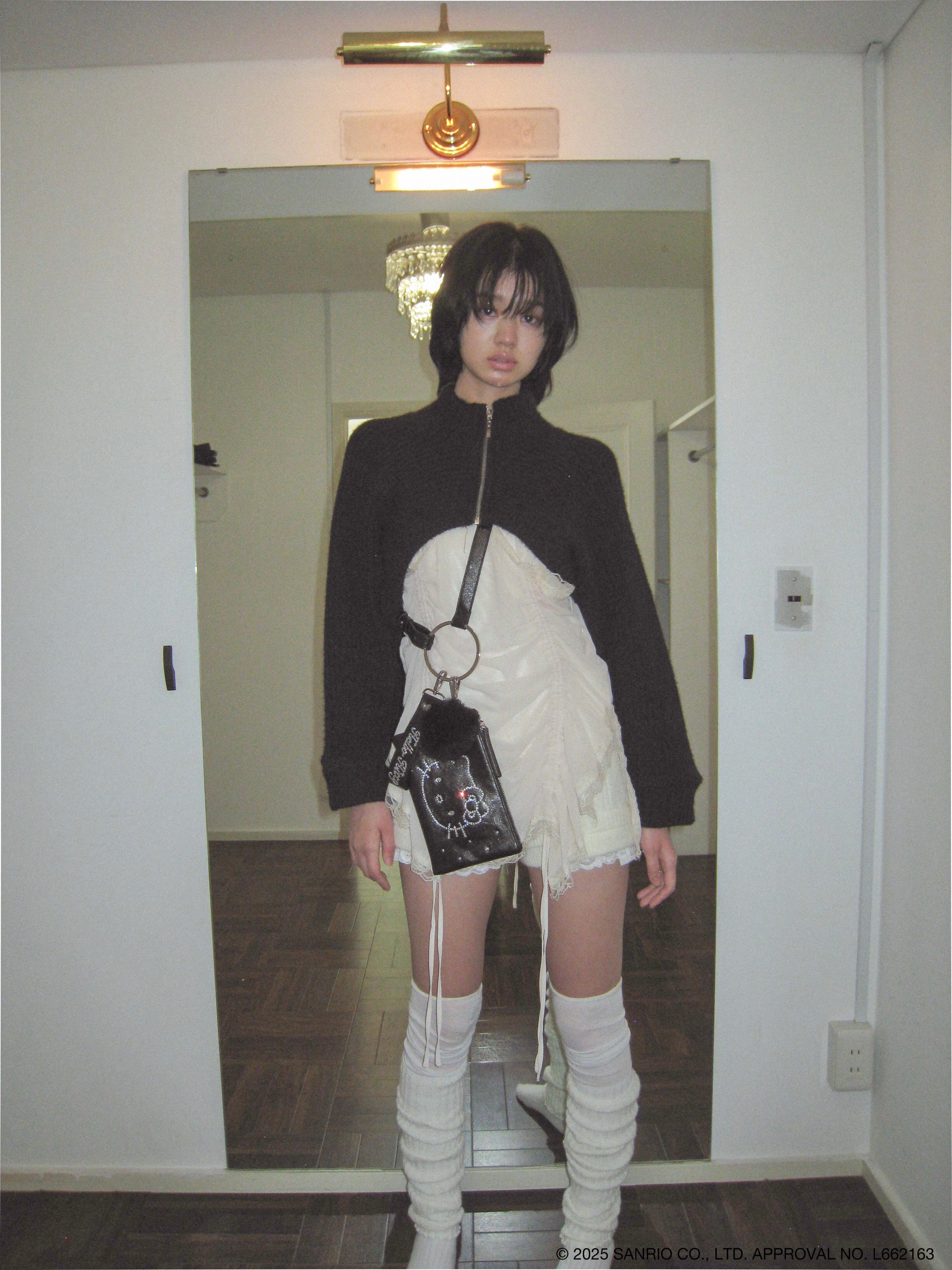 HELLO KITTY charm pouch shoulder