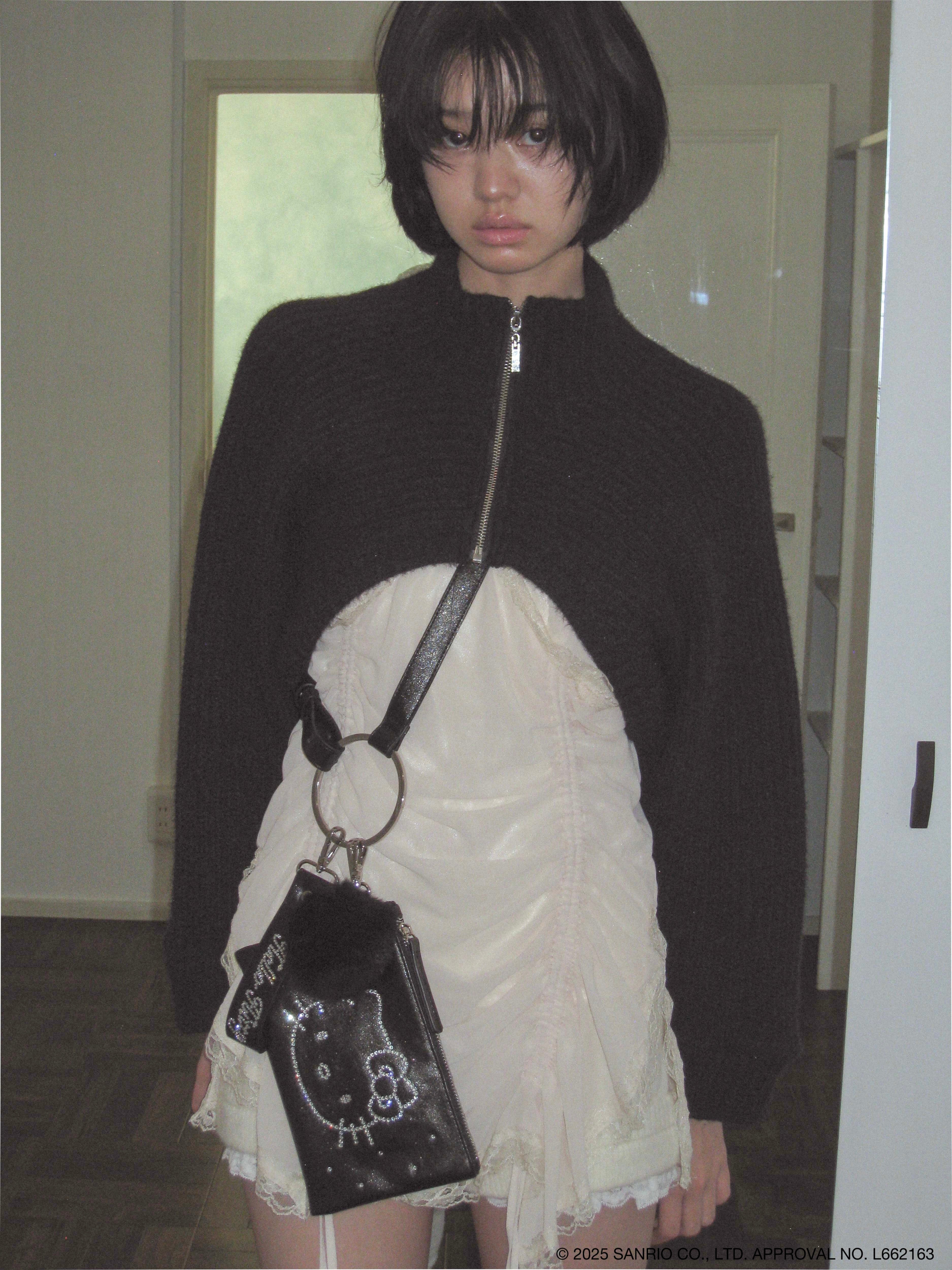 HELLO KITTY charm pouch shoulder