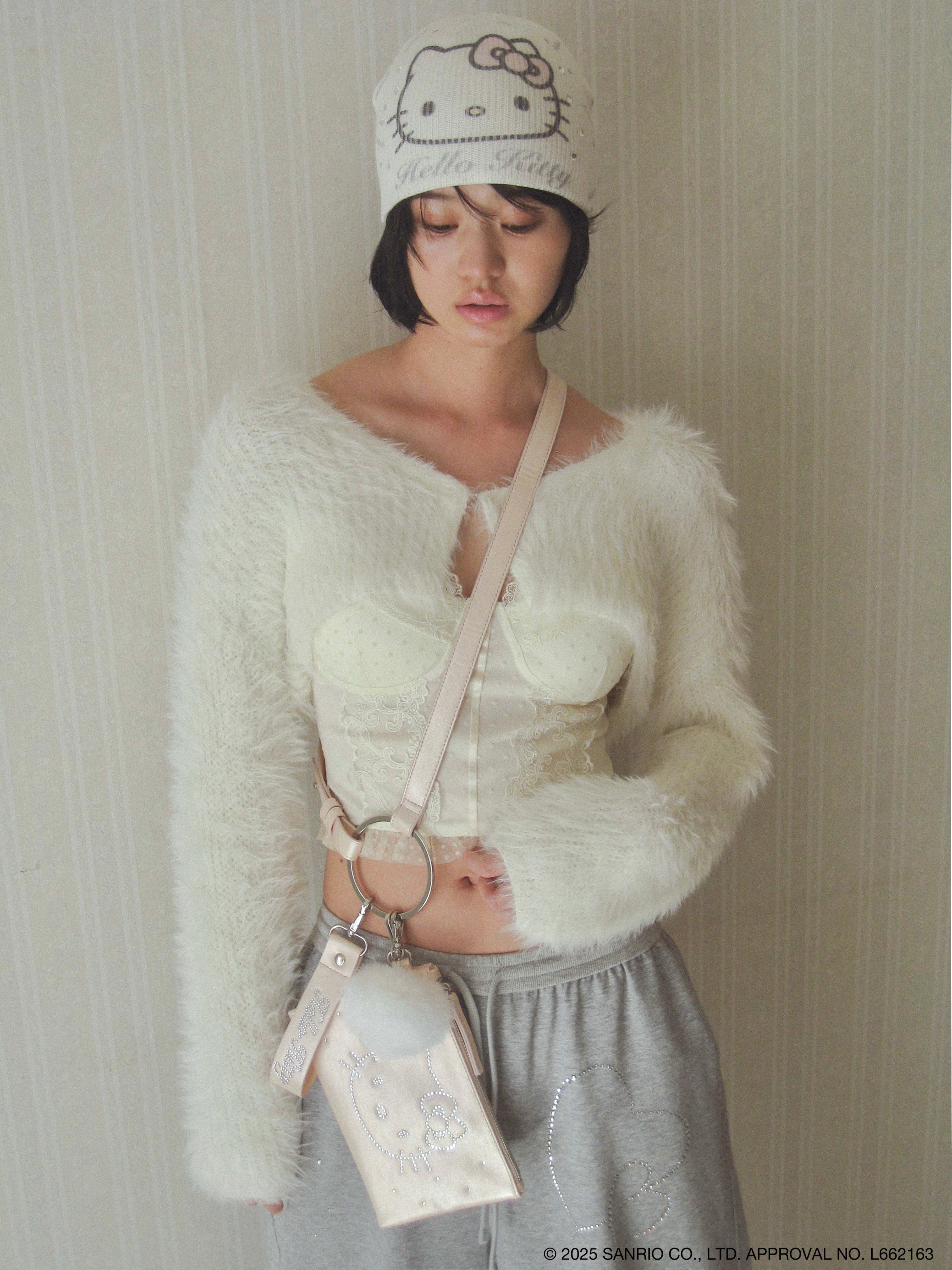 HELLO KITTY doodle beanie｜PELLICULE | ぺリキュール