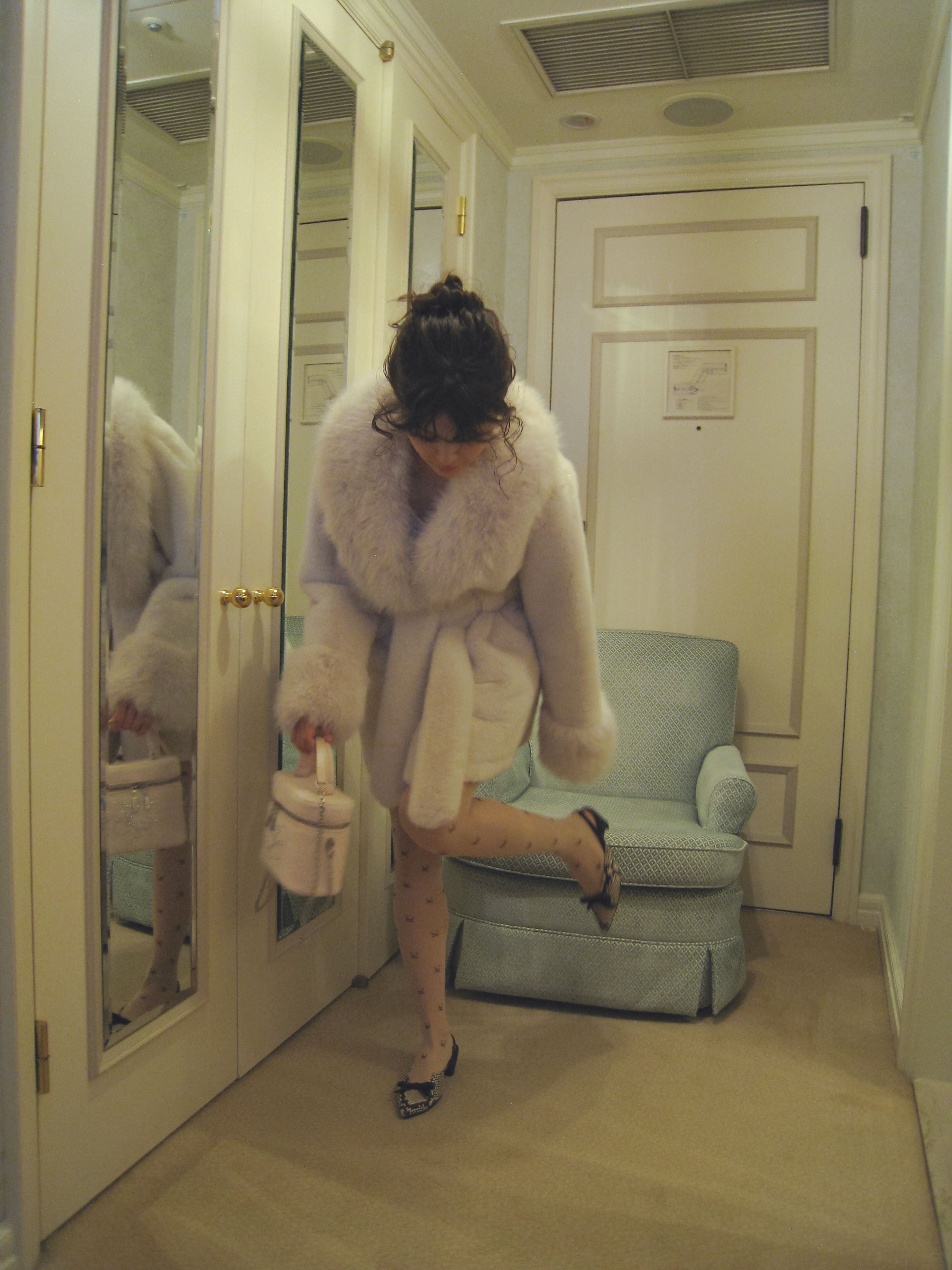 fur gowncoat｜PELLICULE | ぺリキュール