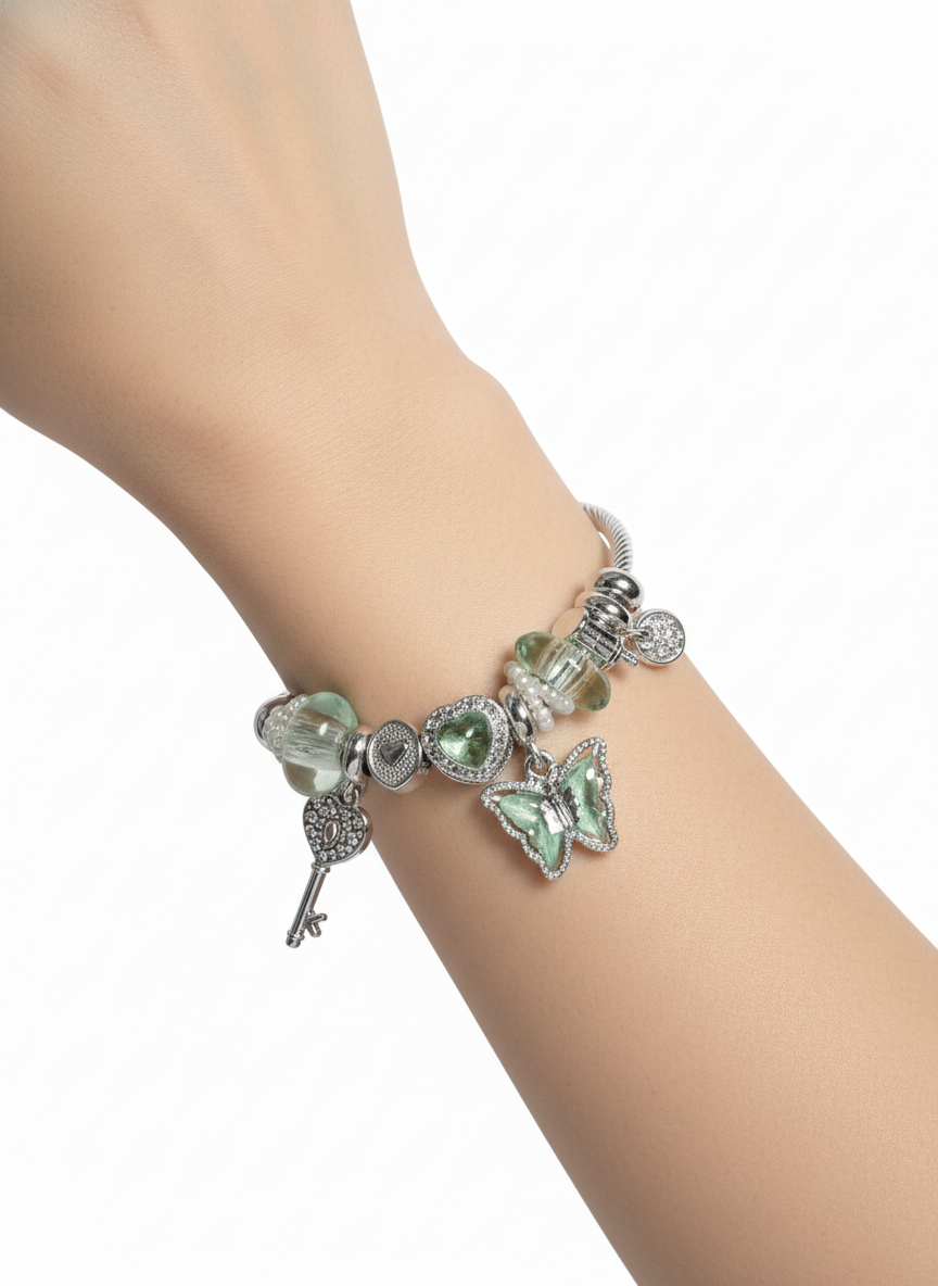 mixture charm bracelet