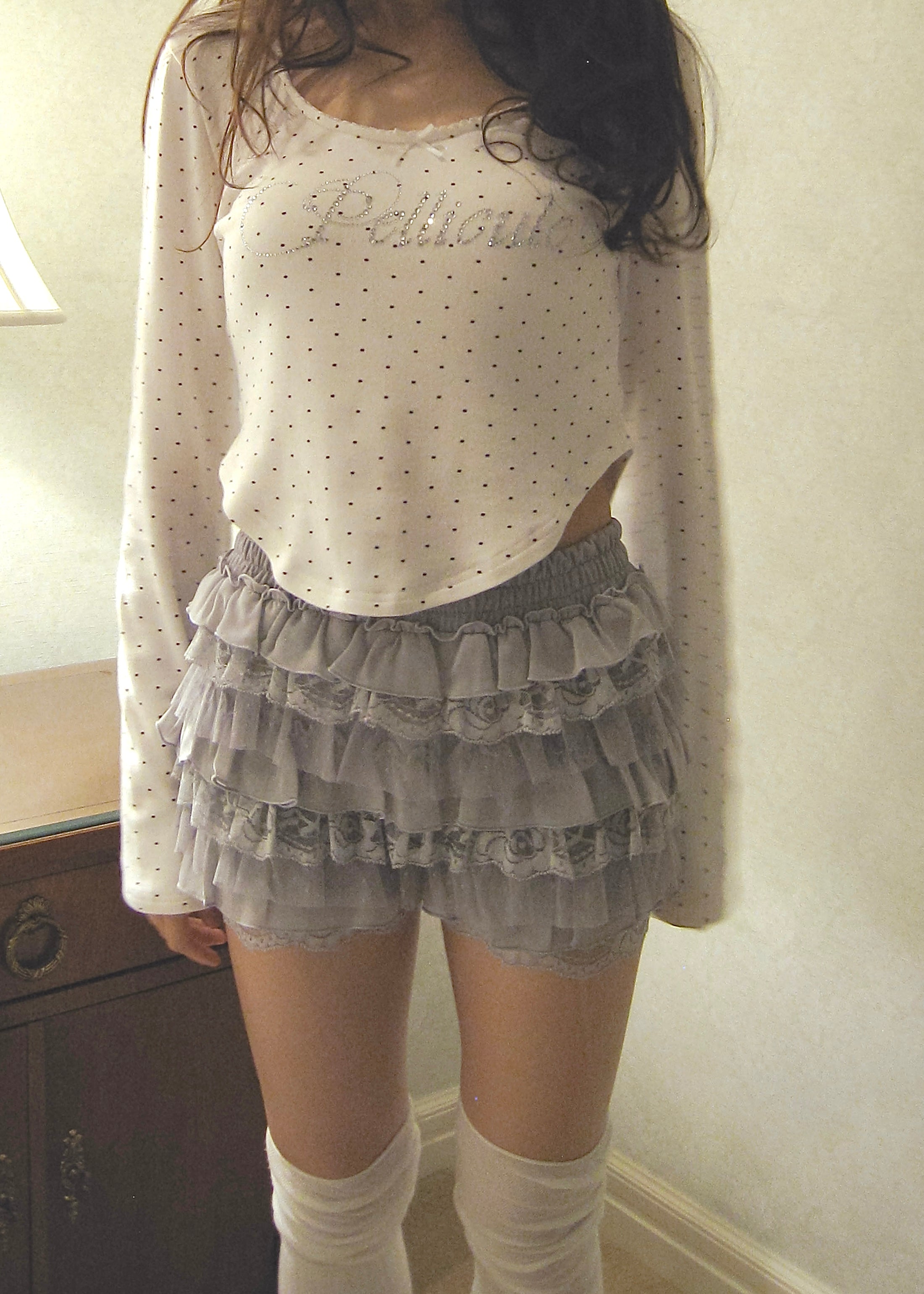 petal layer shortpants｜PELLICULE | ぺリキュール