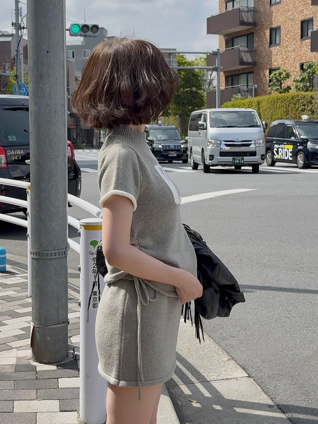 emblem knit set up｜PELLICULE | ぺリキュール