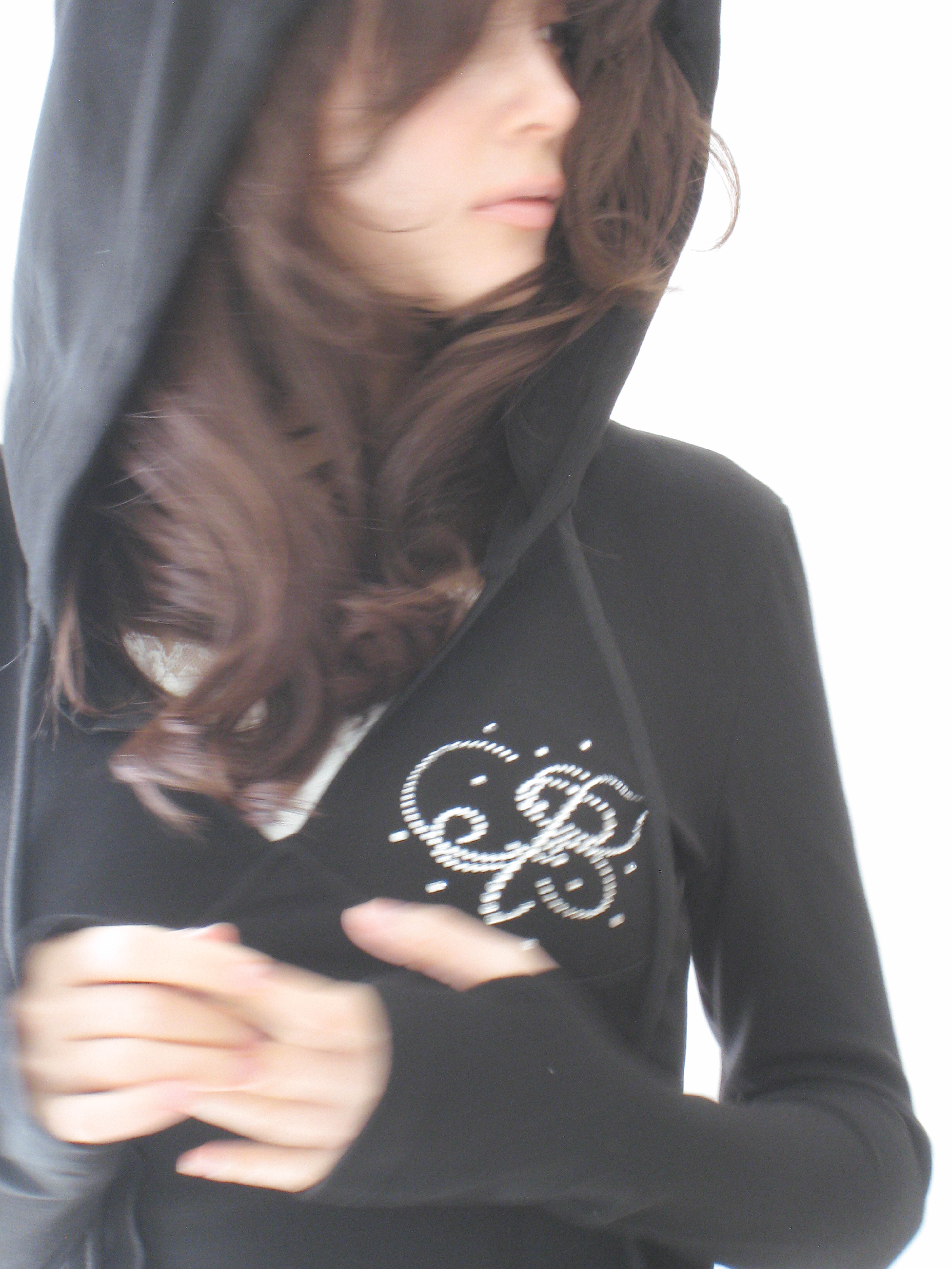 loose hoodie op