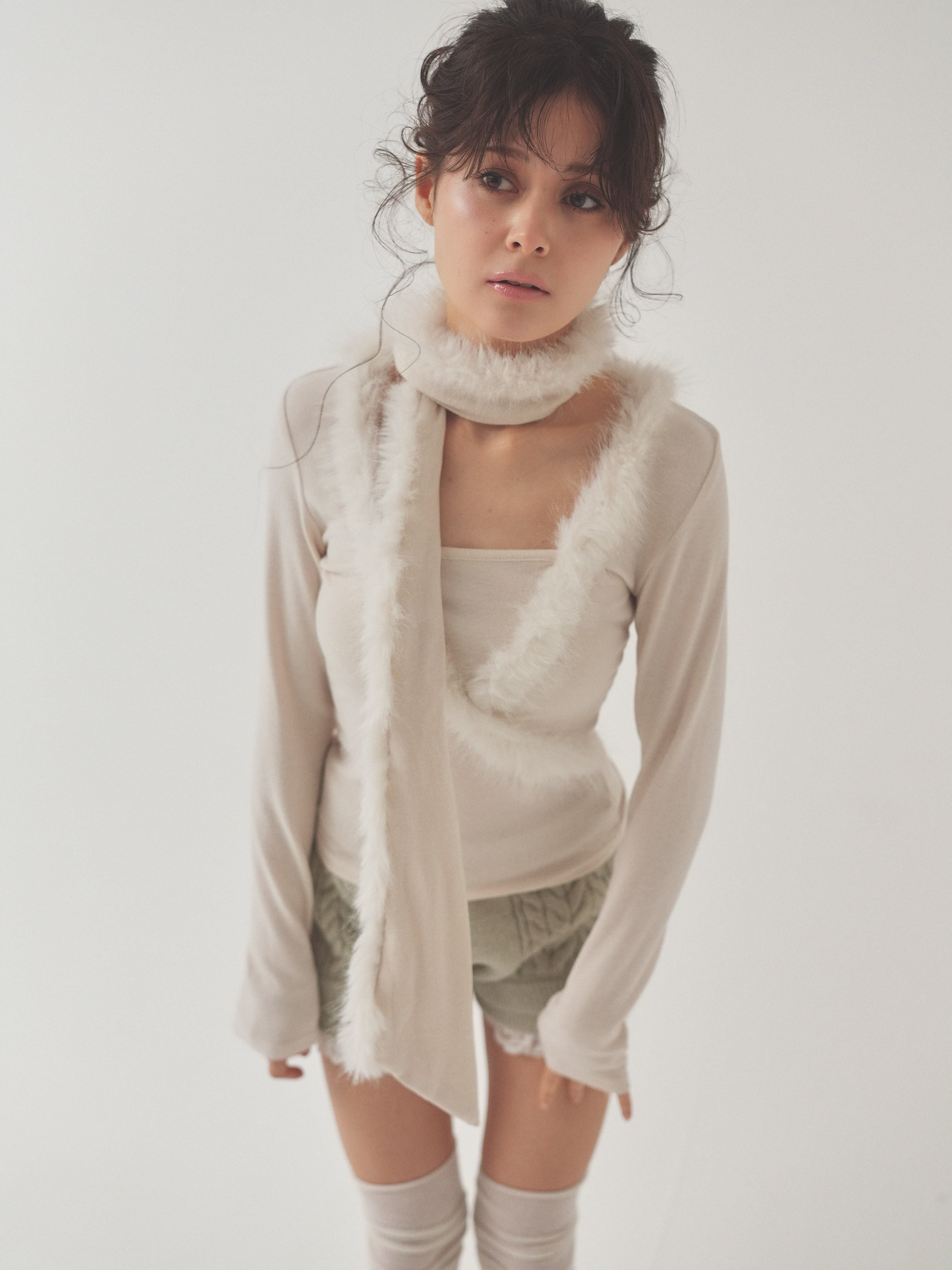 baby fur - tie tops