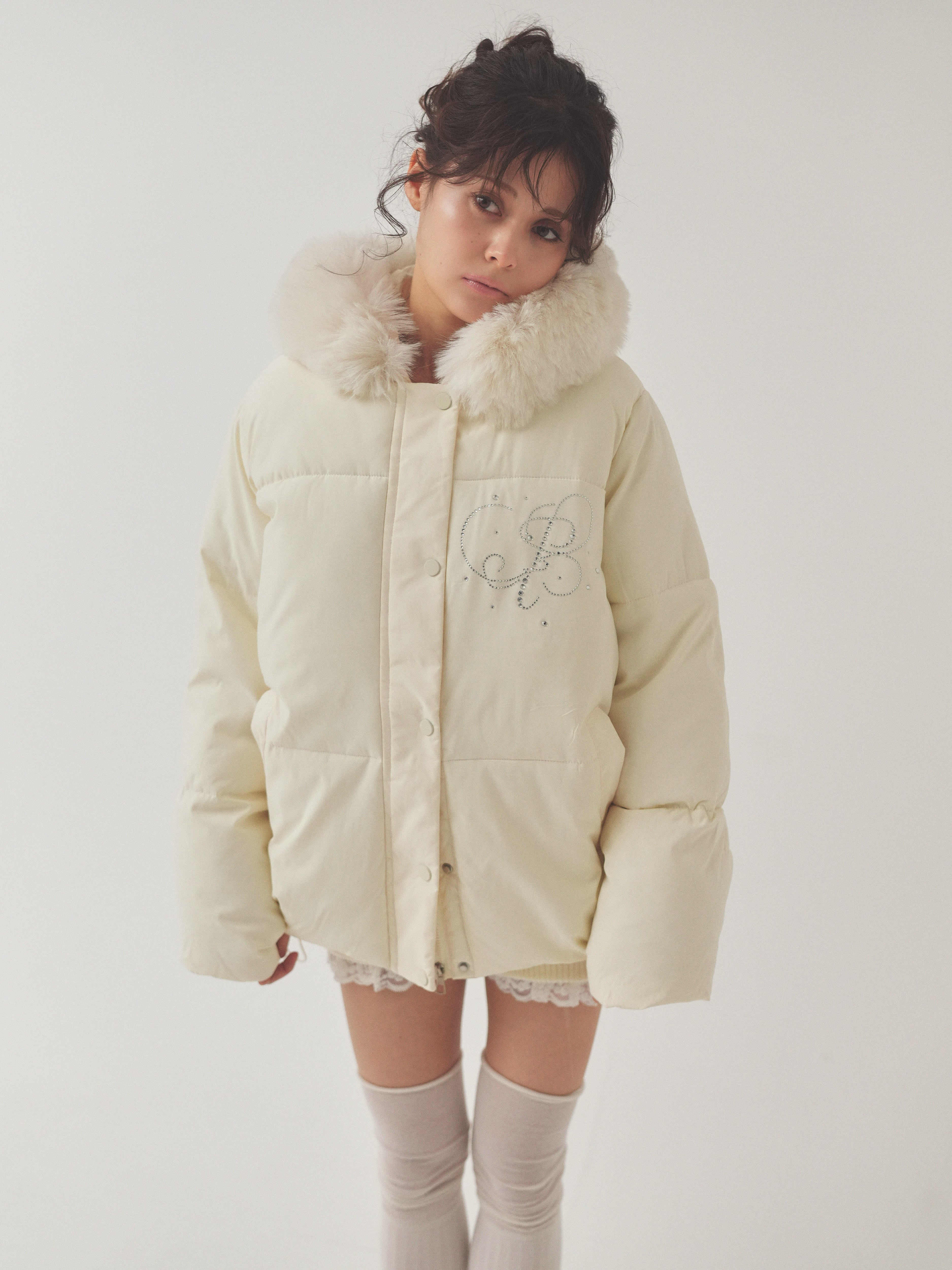 【12/12発送】motif puffer coat