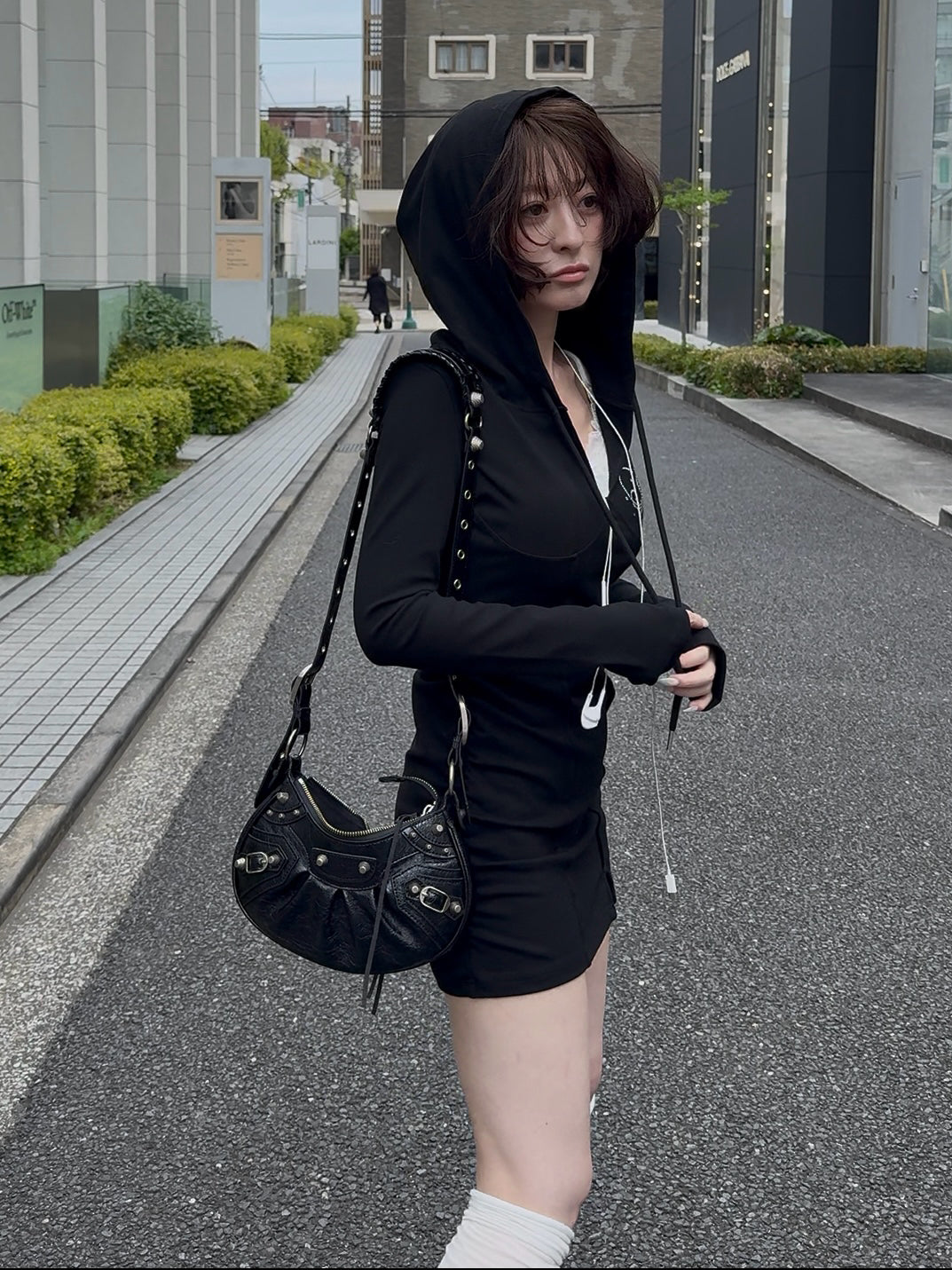 loose hoodie op