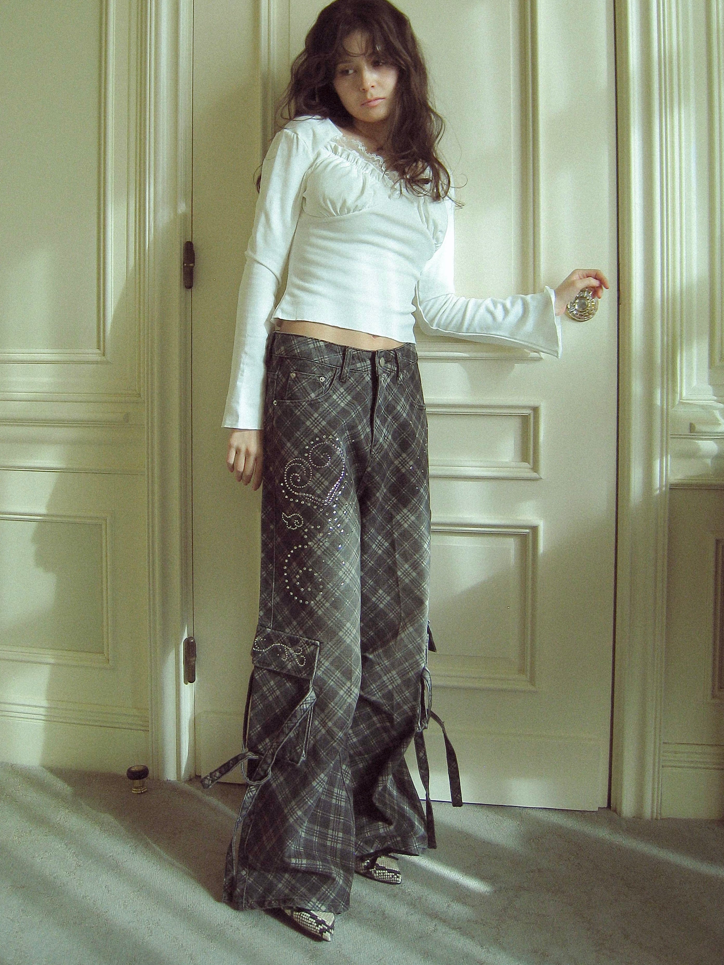 twinkle loop pants｜PELLICULE | ぺリキュール