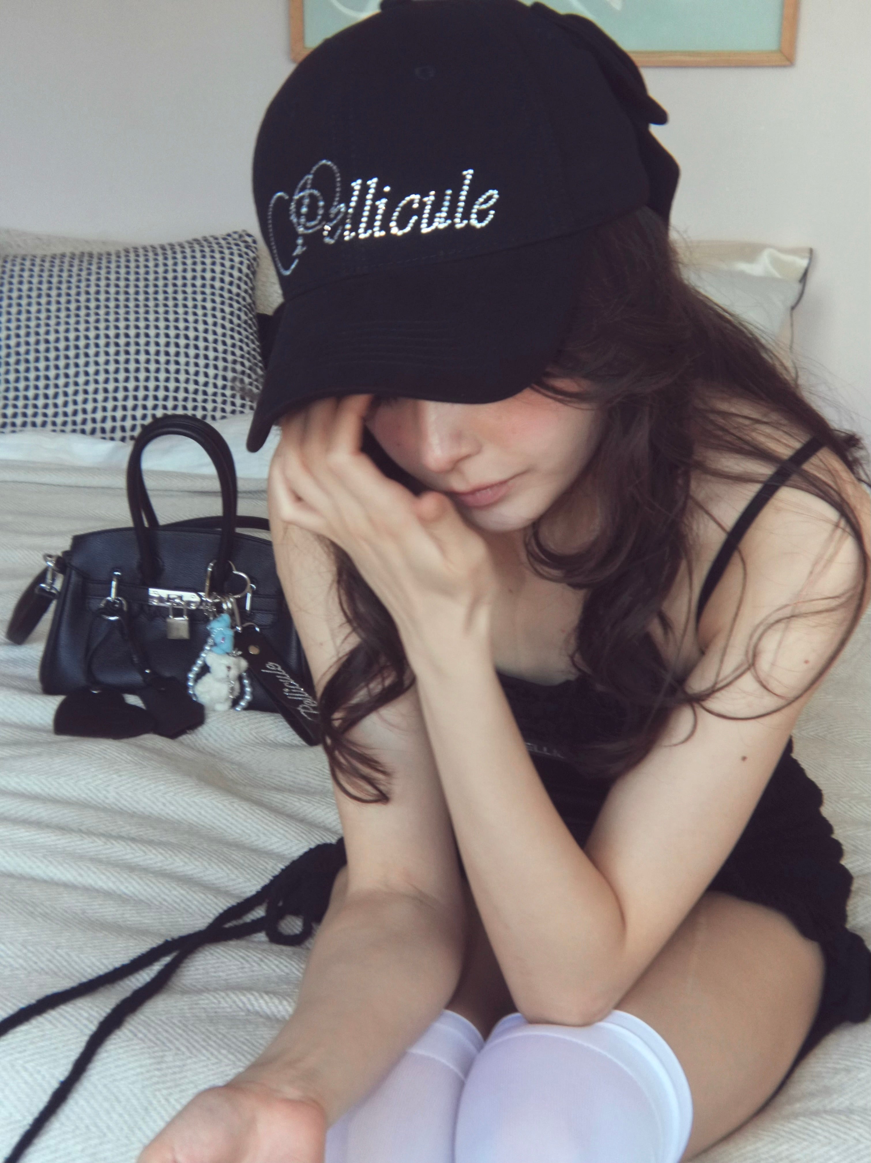 backribbon bijou cap