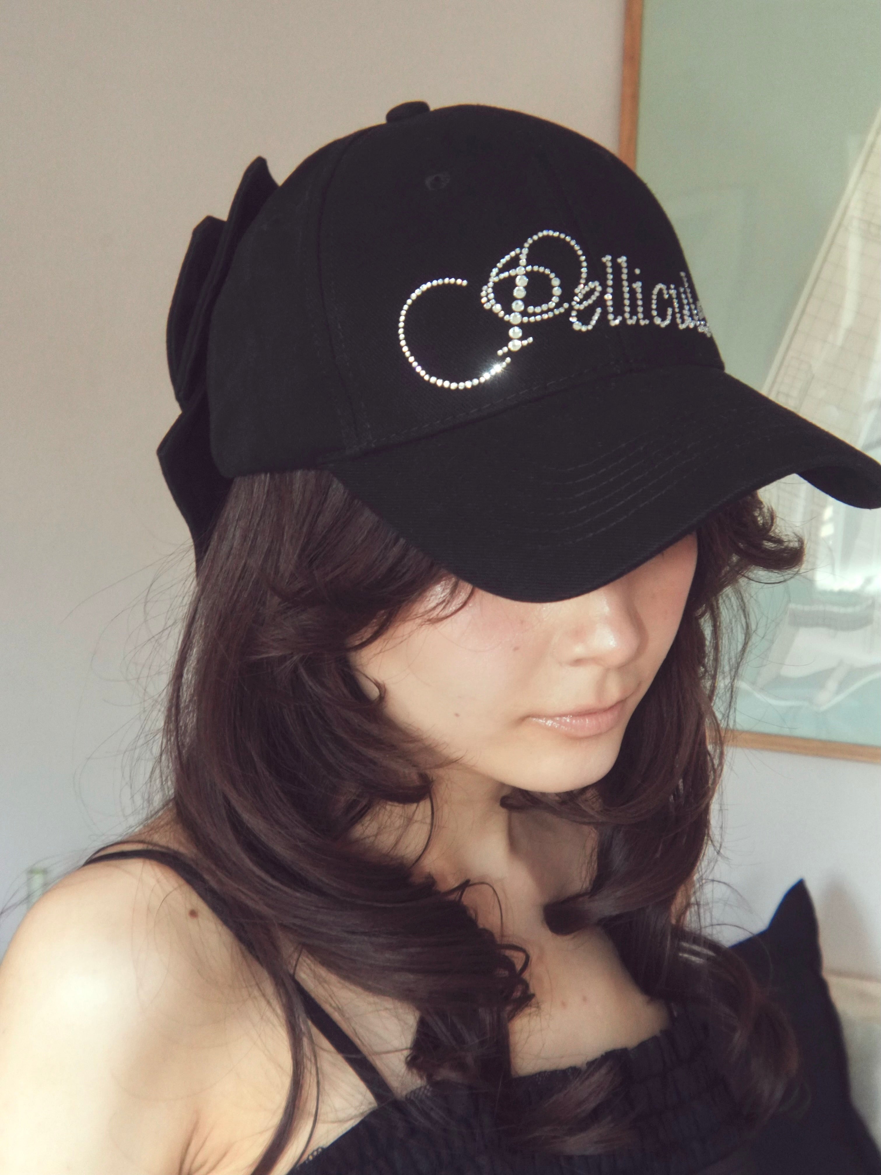 backribbon bijou cap