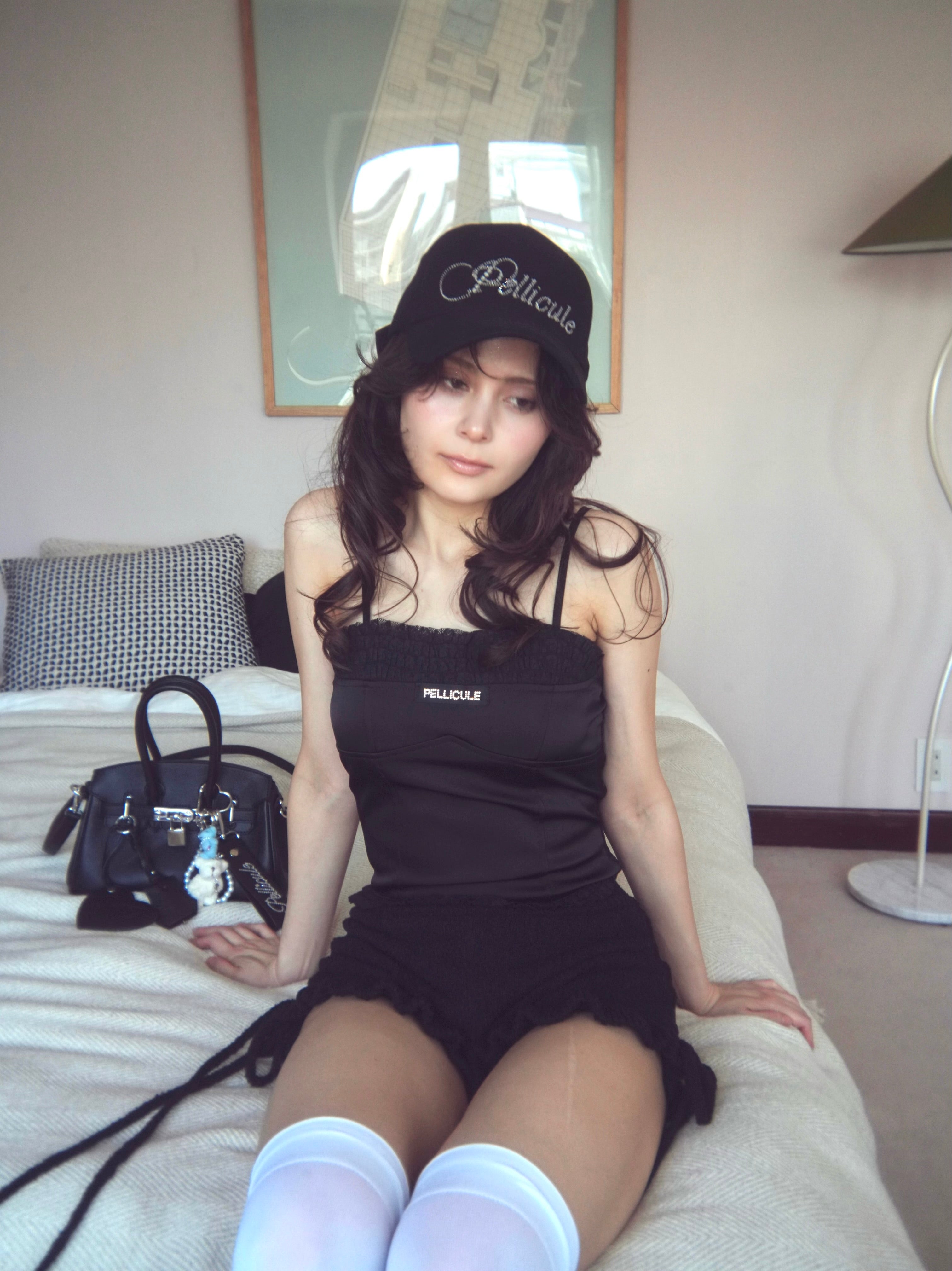 backribbon bijou cap