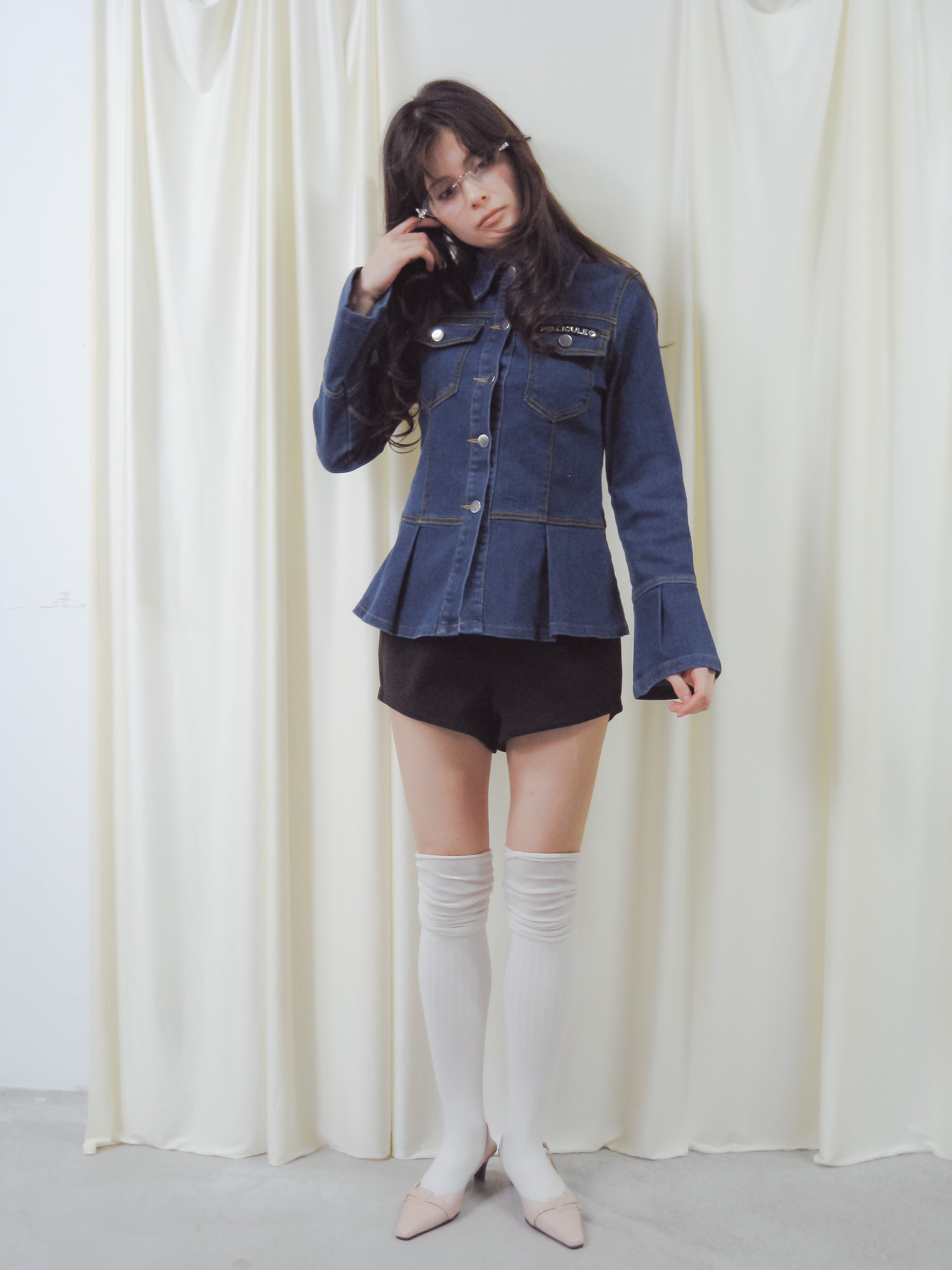 denim curve jk｜PELLICULE | ぺリキュール