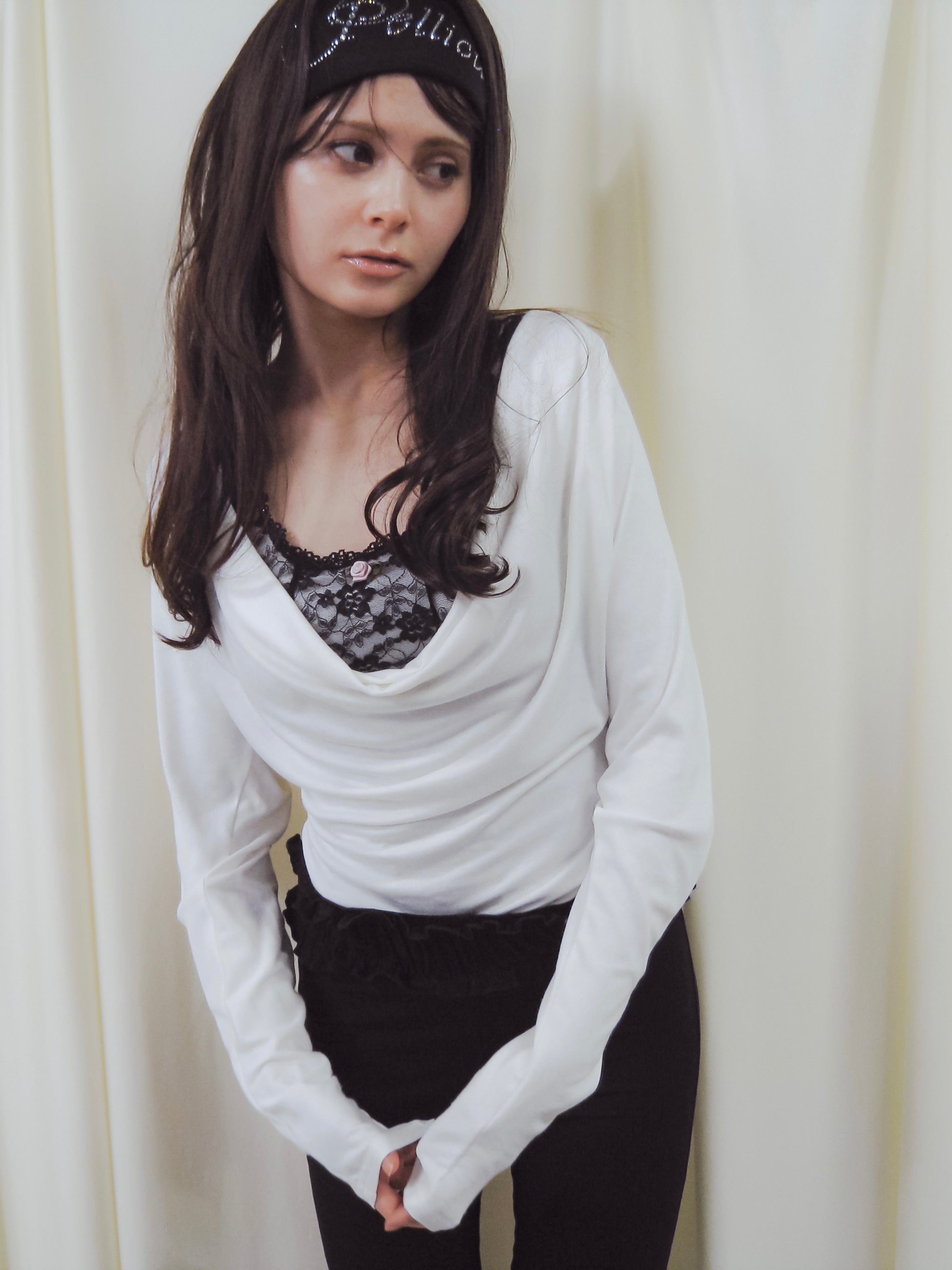 layered drape tops｜PELLICULE | ぺリキュール