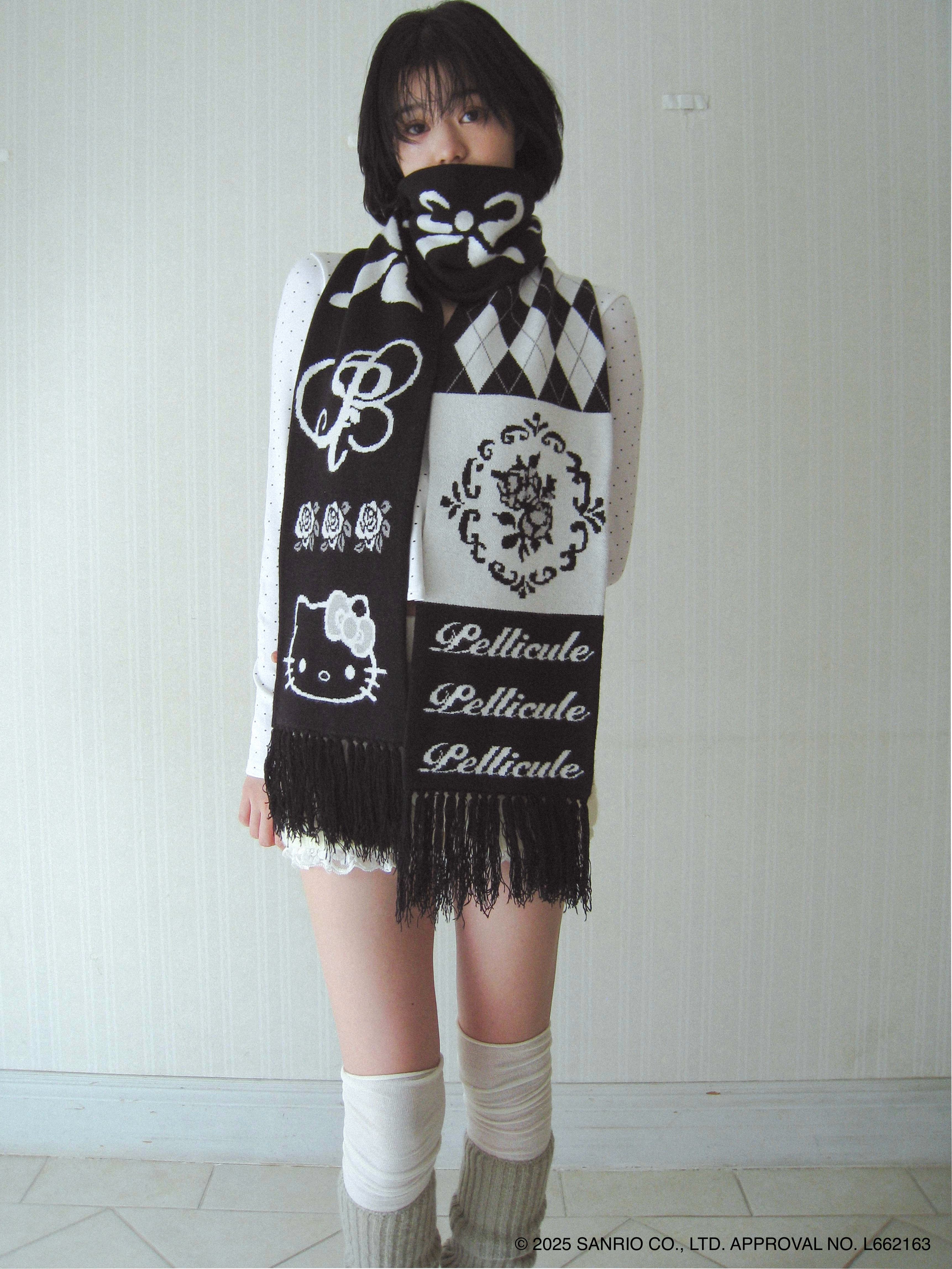 HELLOKITTY hug knitmuffler