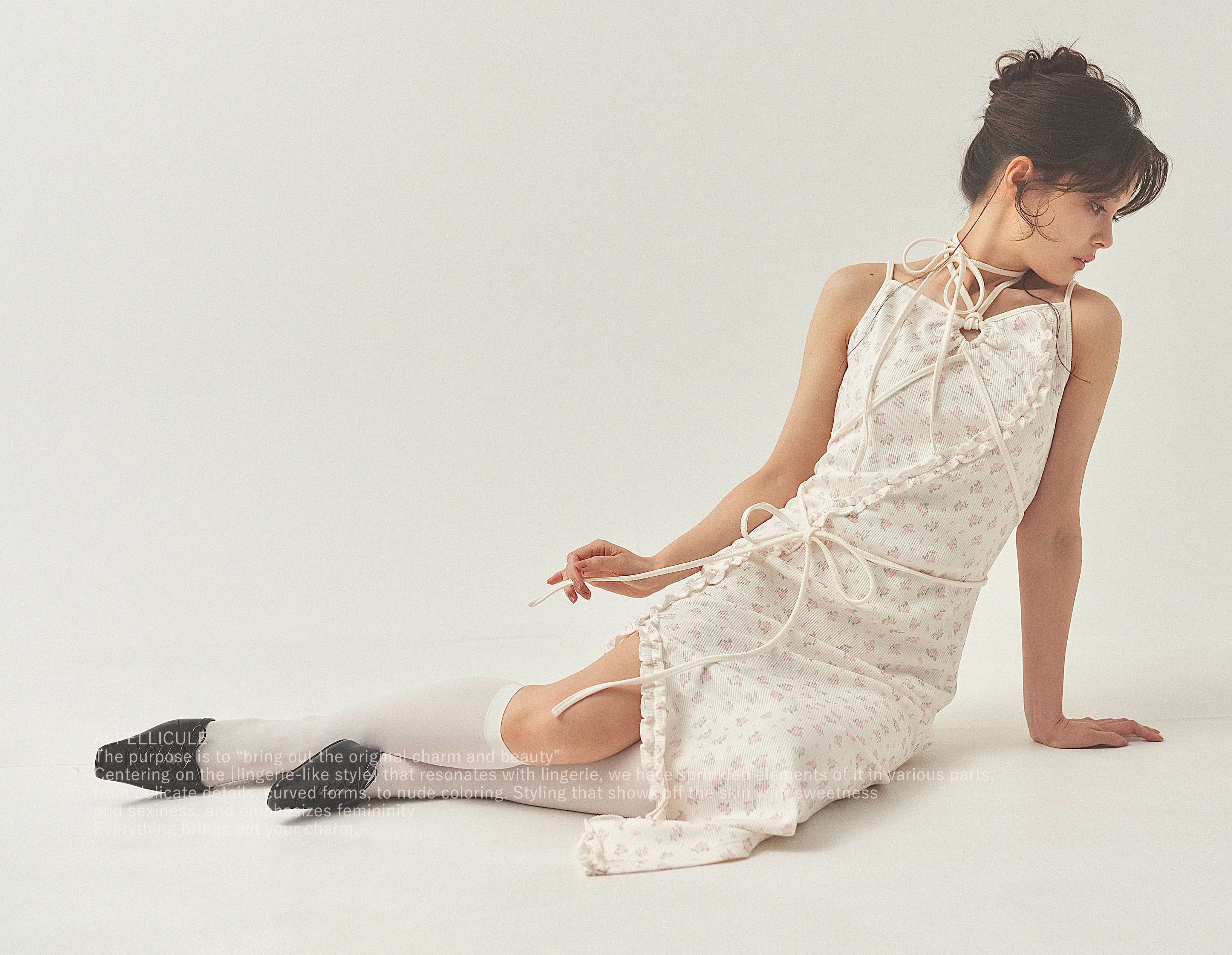 PELLICULE ペリキュールstrap fee toeshoes グレー　M PELLICULE | ぺリキュール