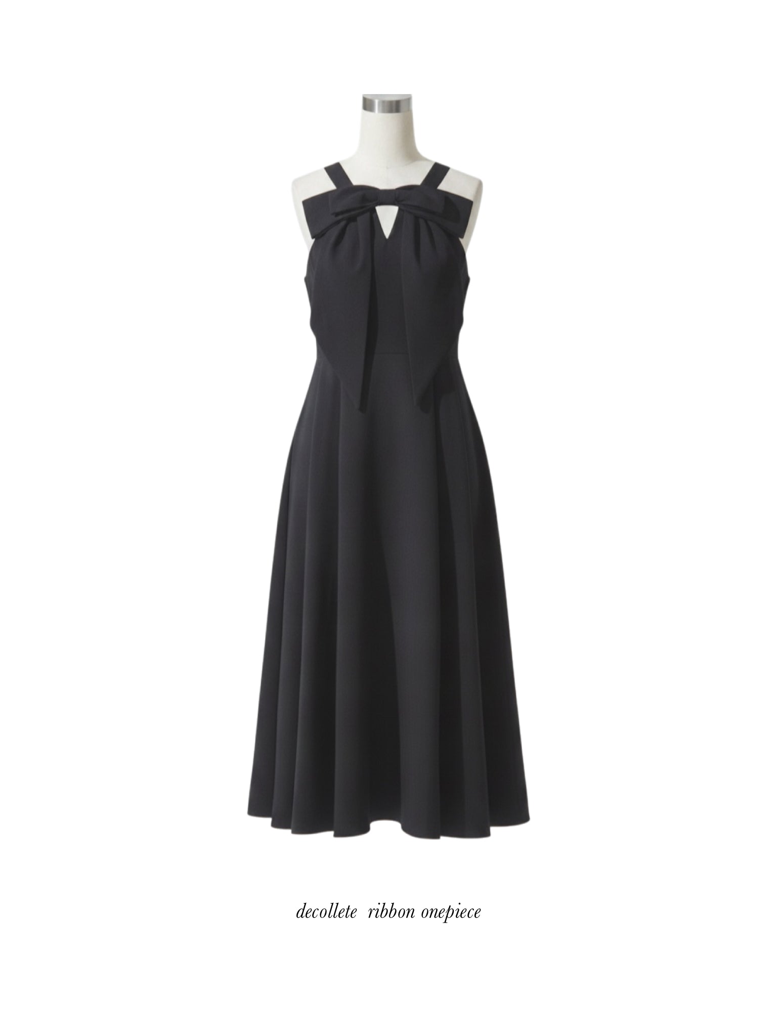 decollete  ribbon onepiece