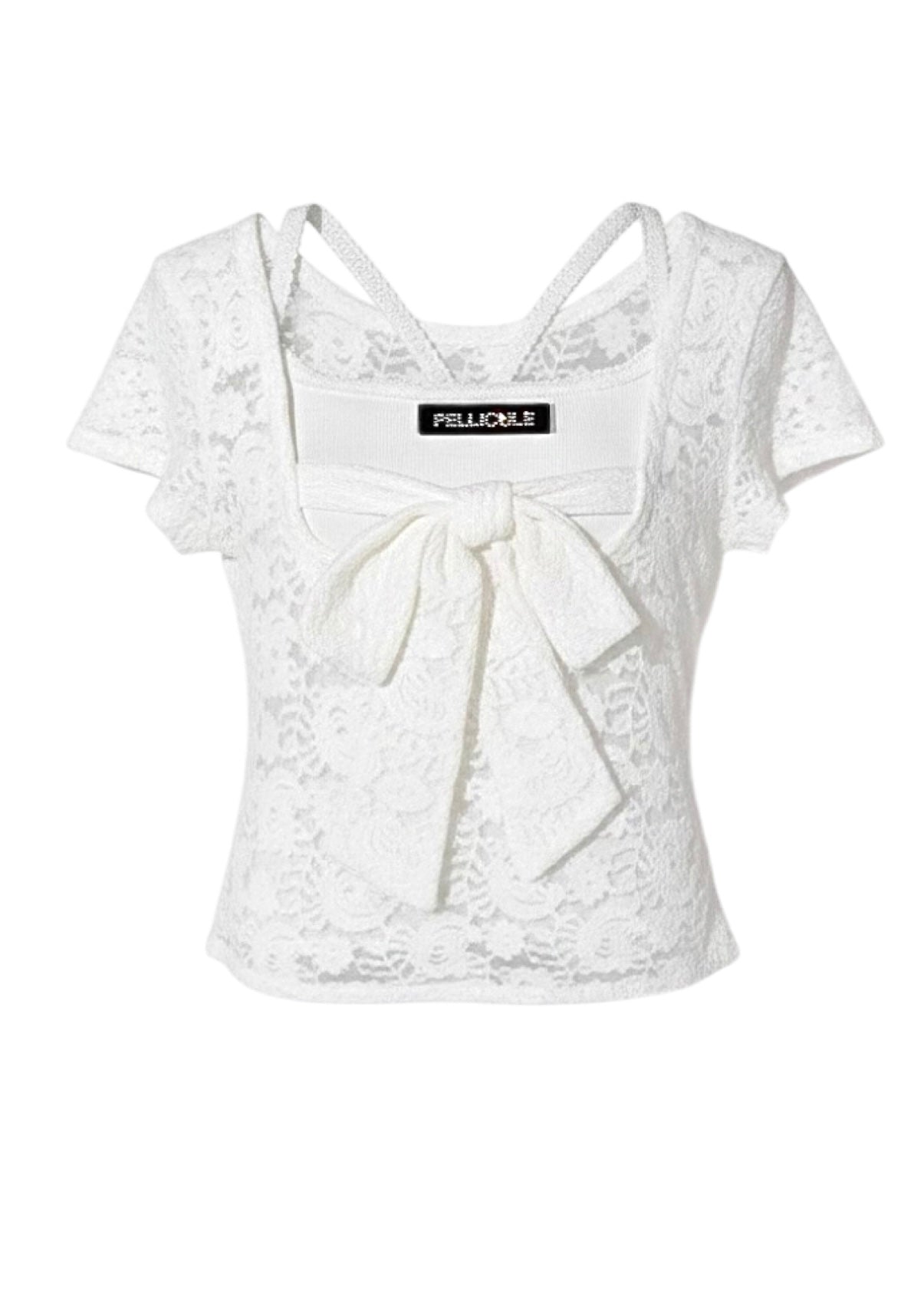 ribbon lacy layertops