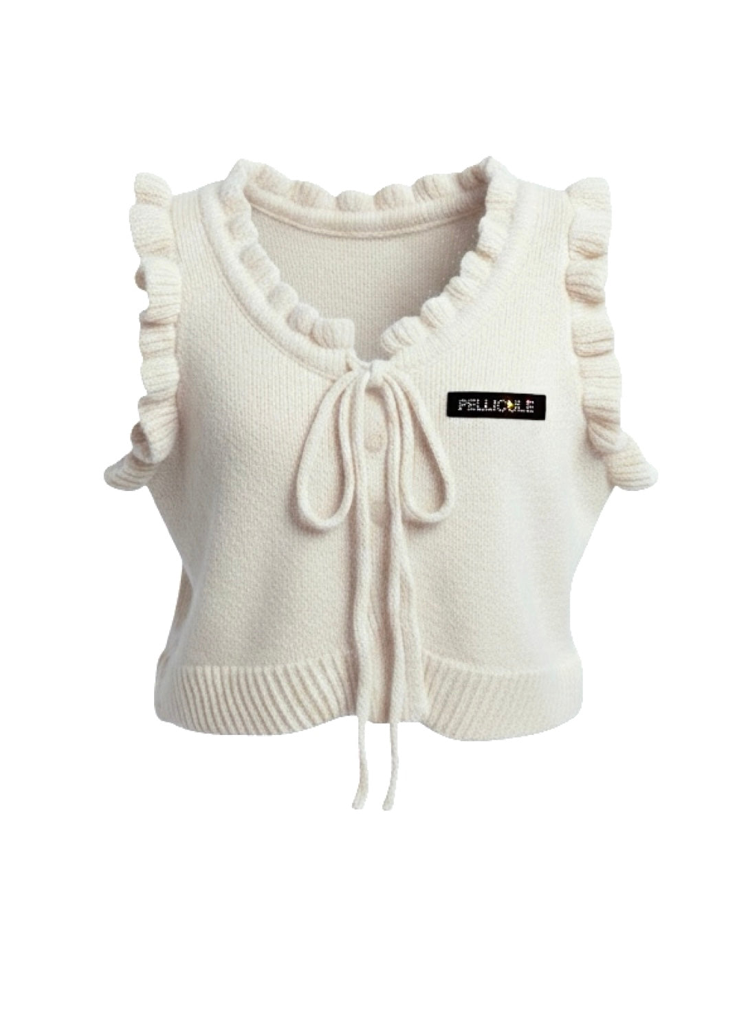 frill knit tops