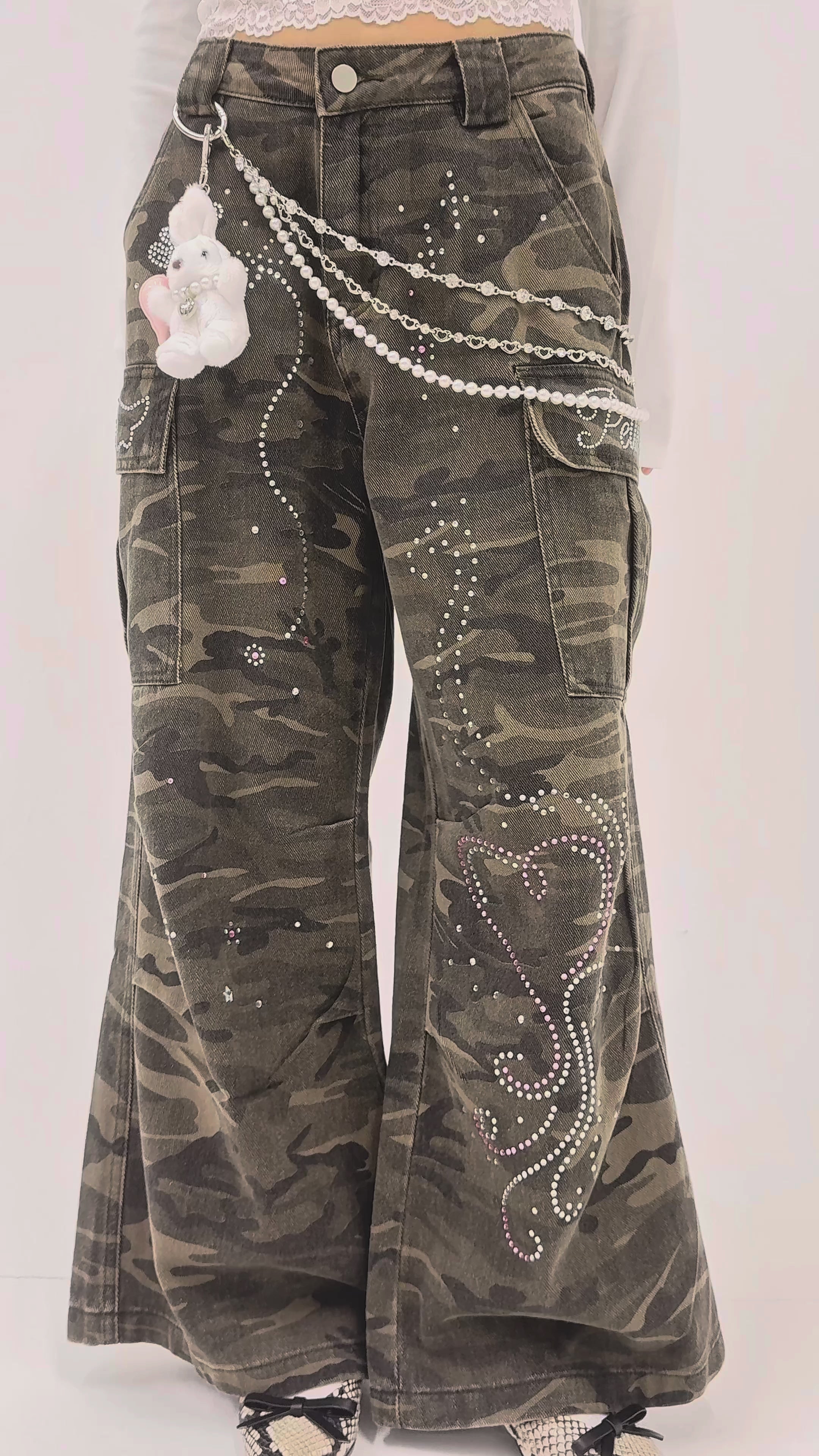 babycamo pants｜PELLICULE | ぺリキュール