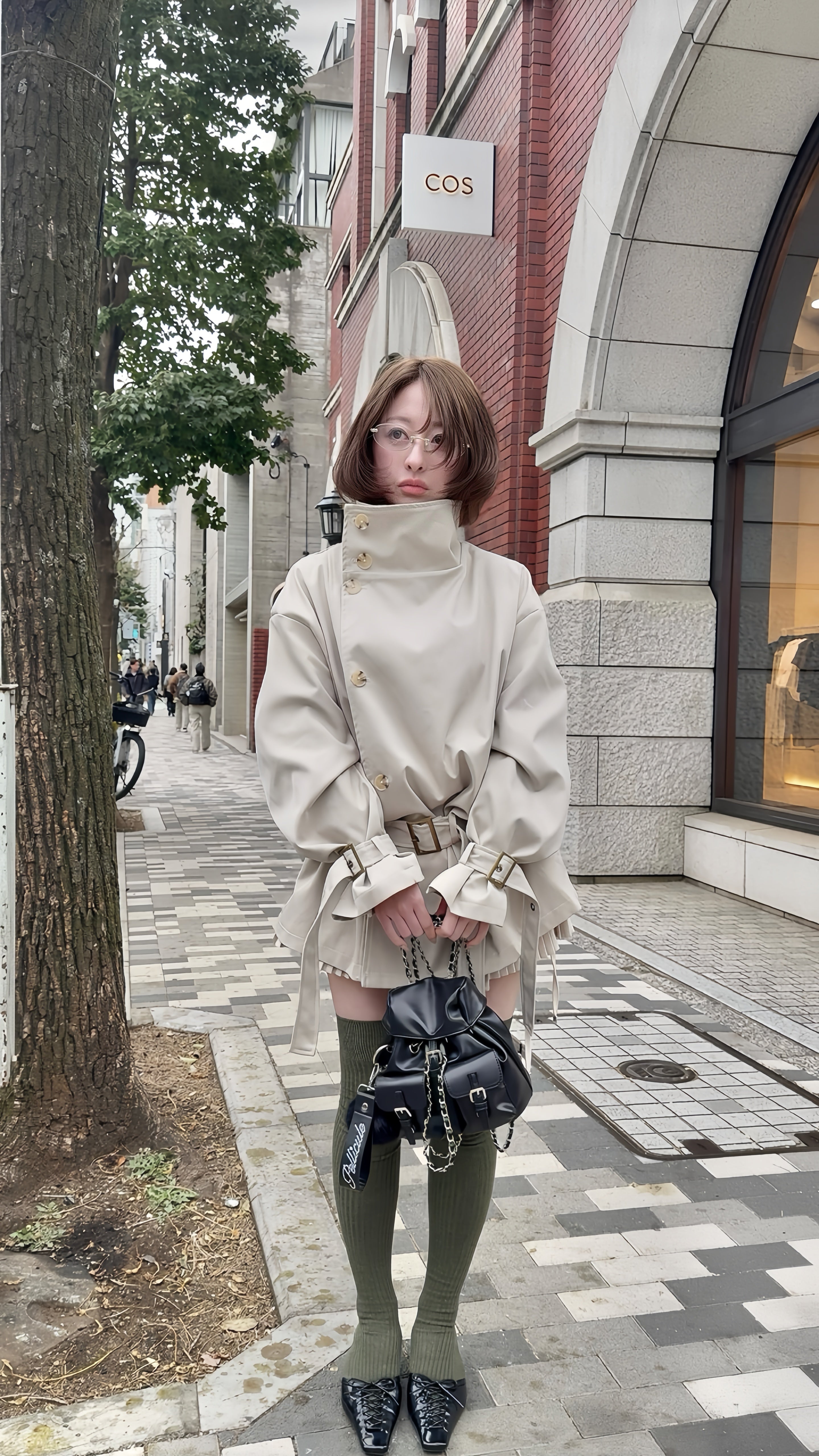 ジャケット・アウター PELLICULE stand collar trench coat stand collar trench coat｜PELLICULE | ぺリキュール
